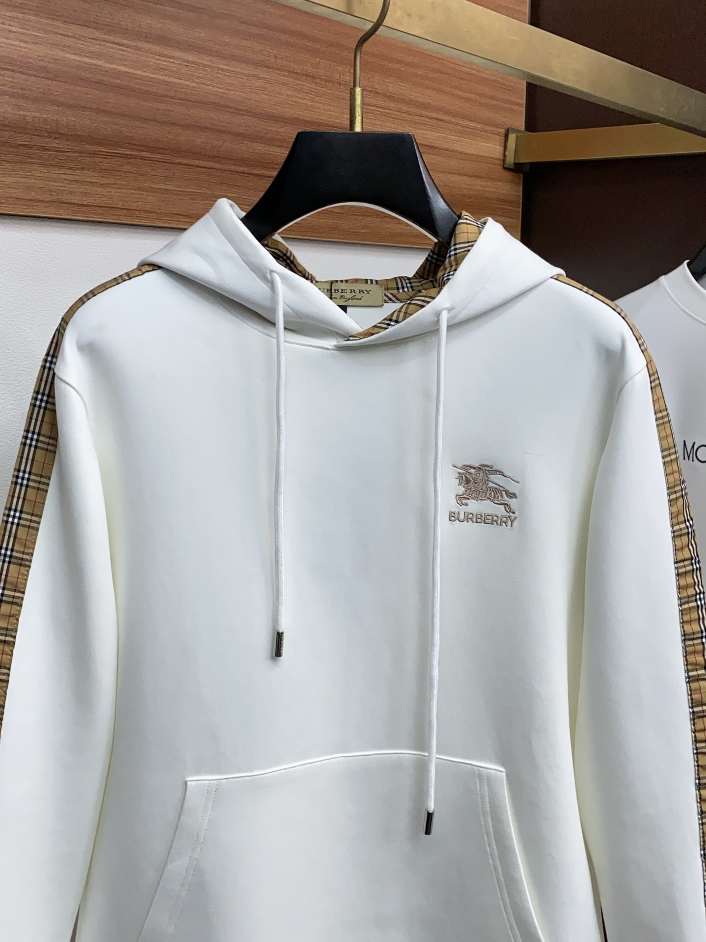 Burberry Male Hoodie Cotton Hooded M-xl