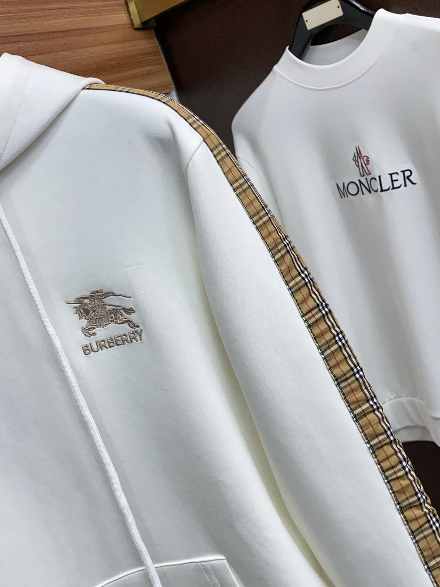 Burberry Male Hoodie Cotton Hooded M-xl