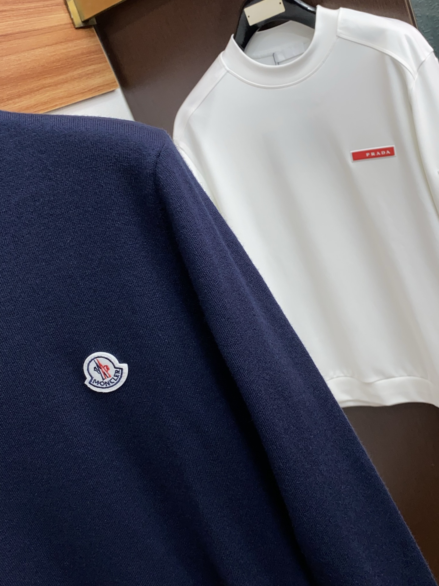 Moncler Male Basic Clothing Wool M-l-xl