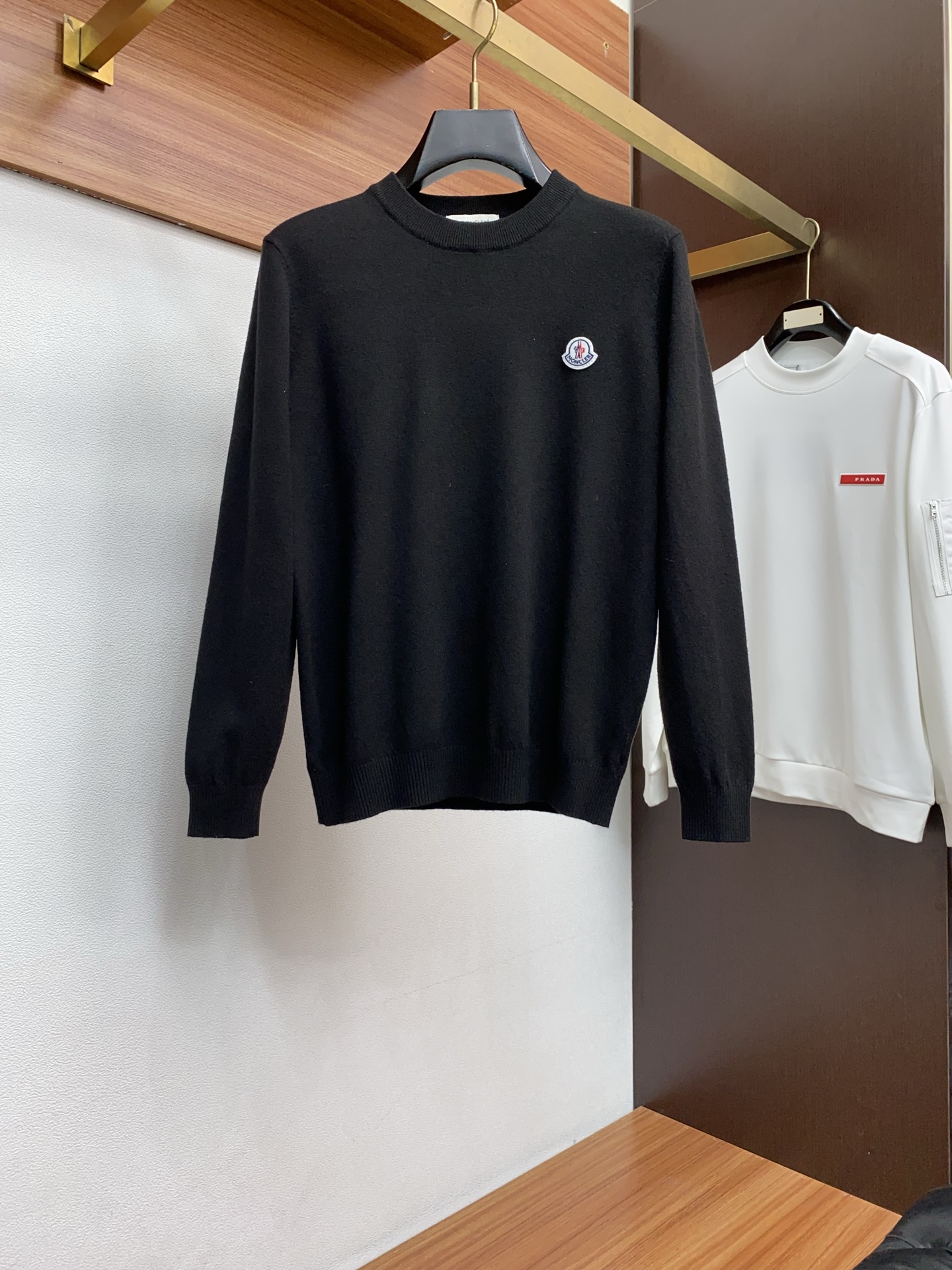 Moncler Male Basic Clothing Wool M-l-xl