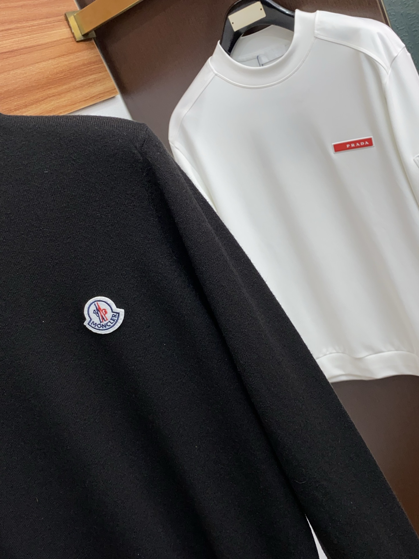 Moncler Male Basic Clothing Wool M-l-xl