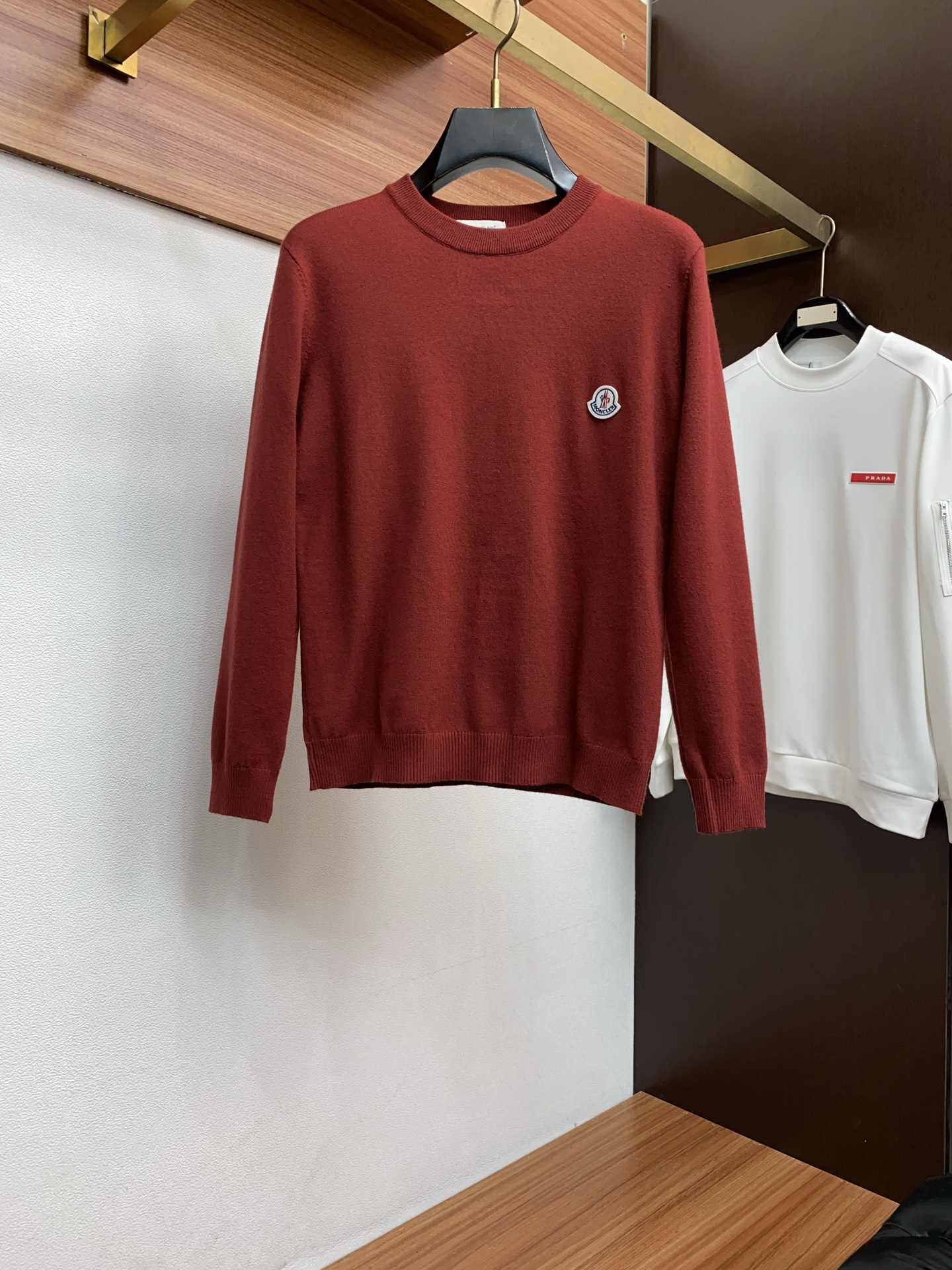 Moncler Male Basic Clothing Wool M-l-xl