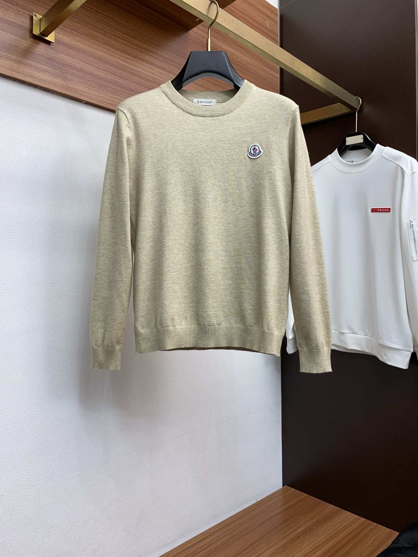 Moncler Male Basic Clothing Wool M-l-xl
