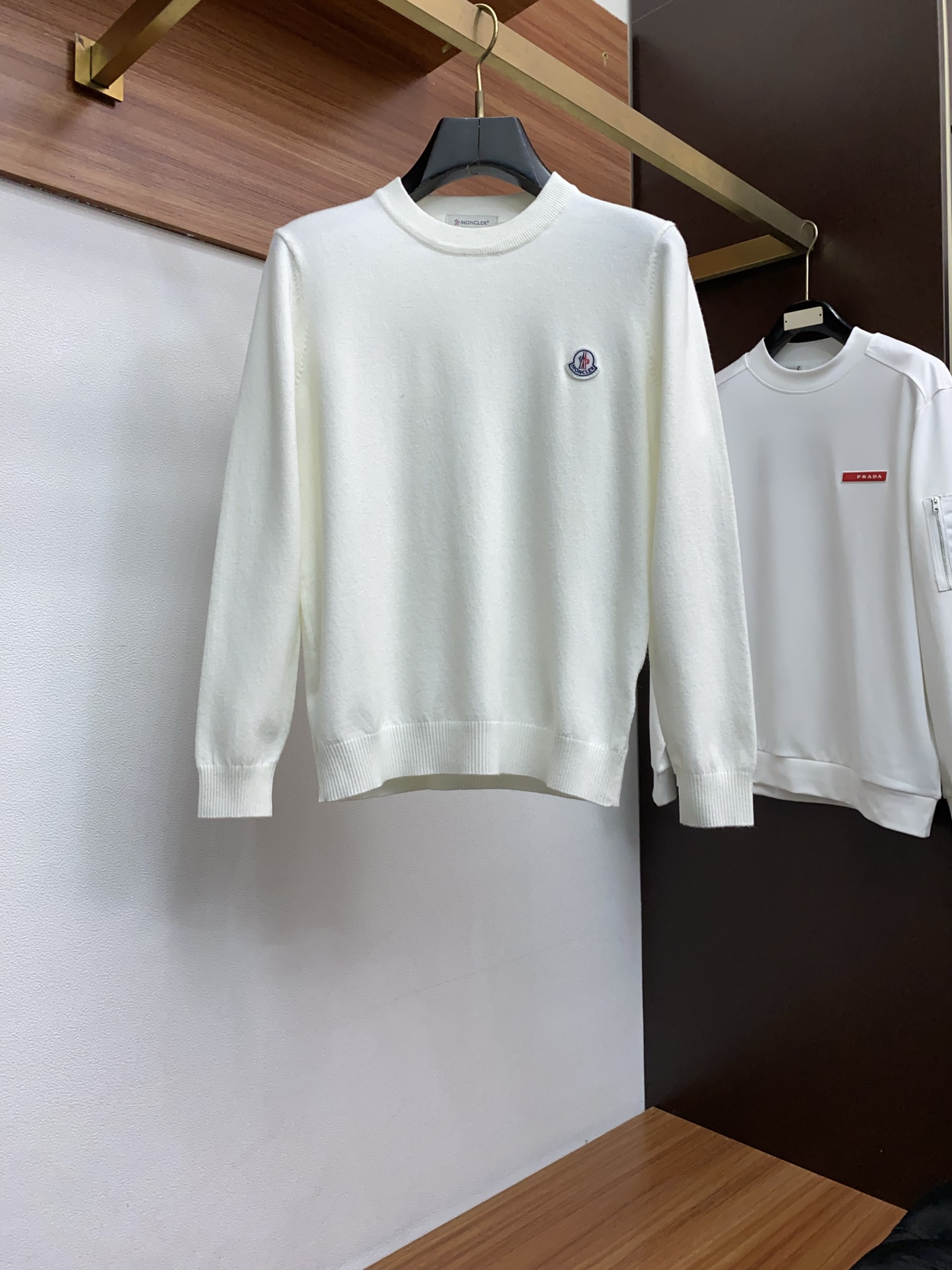 Moncler Male Basic Clothing Wool M-l-xl