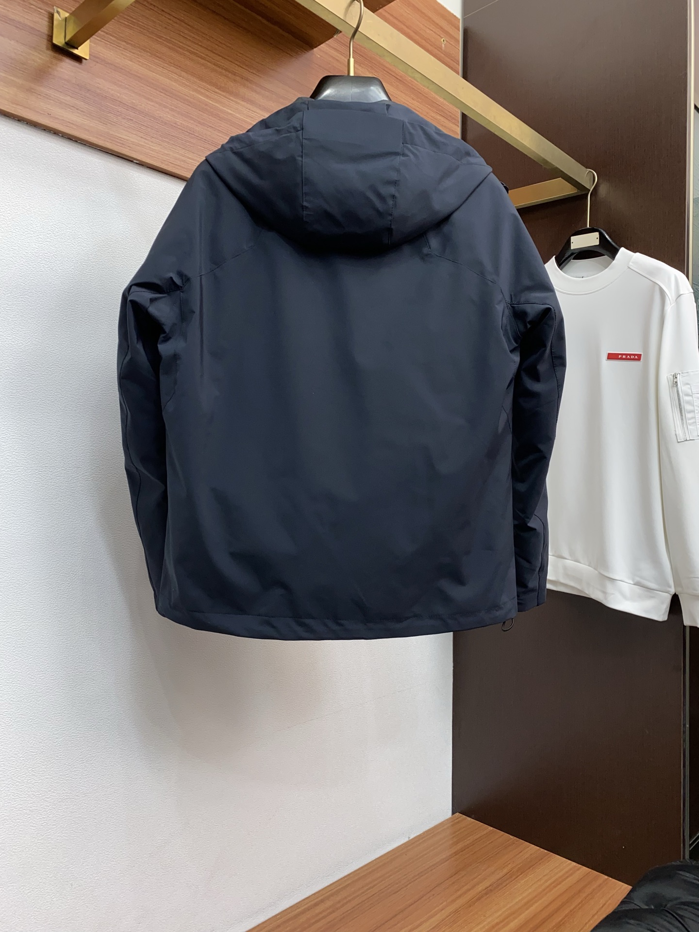 Arcteryx Male Down Jacket White Duck Down Hooded L-xl