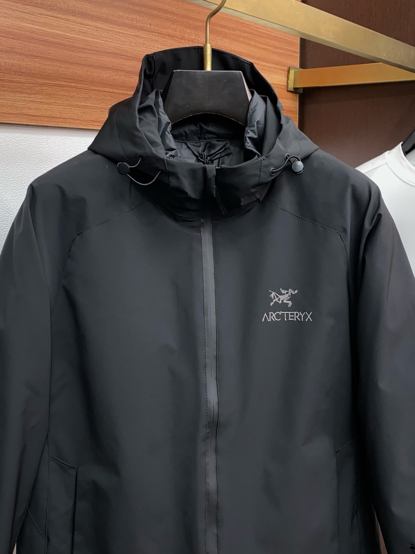 Arcteryx Male Down Jacket White Duck Down Hooded L-xl