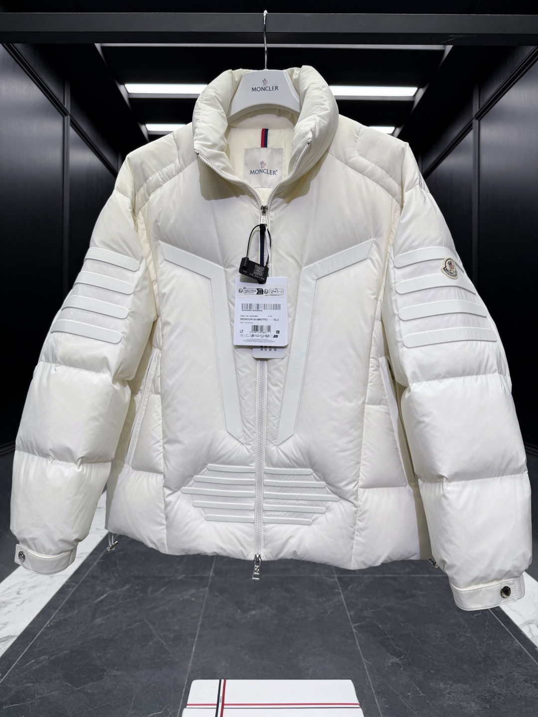 Moncler Male Down Jacket Goose Down Black S-m-l