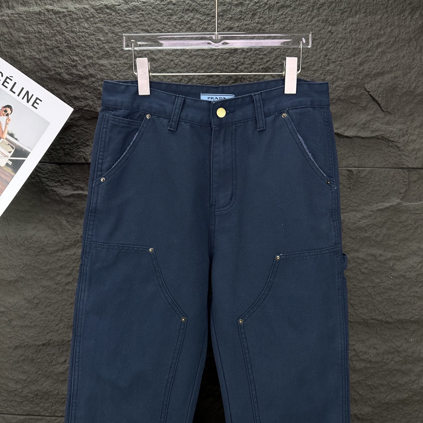 Prada Couple Jeans Loose Fit
