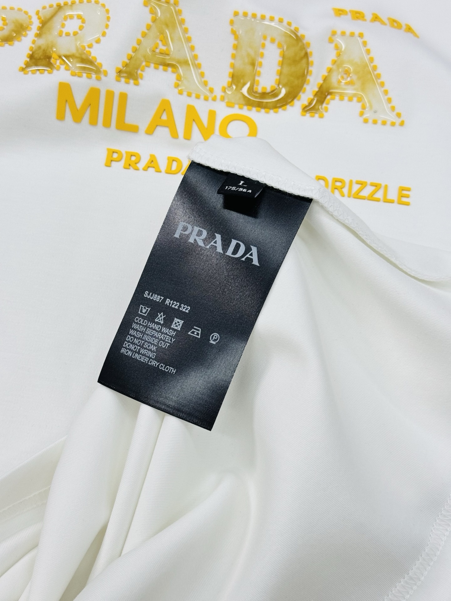 Prada Basic Clothing Black Slim Fit S-m-l-xl-175140