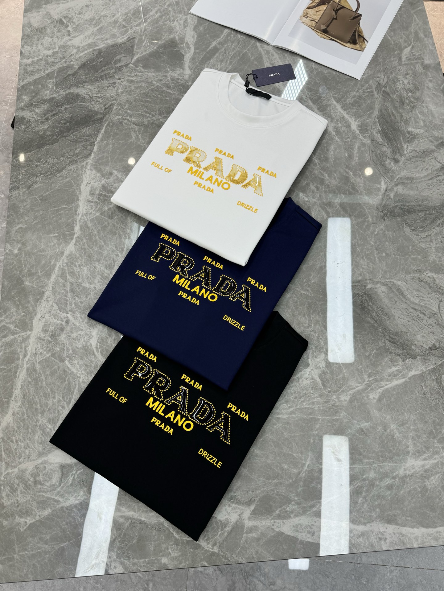 Prada Basic Clothing Black Slim Fit S-m-l-xl-175140