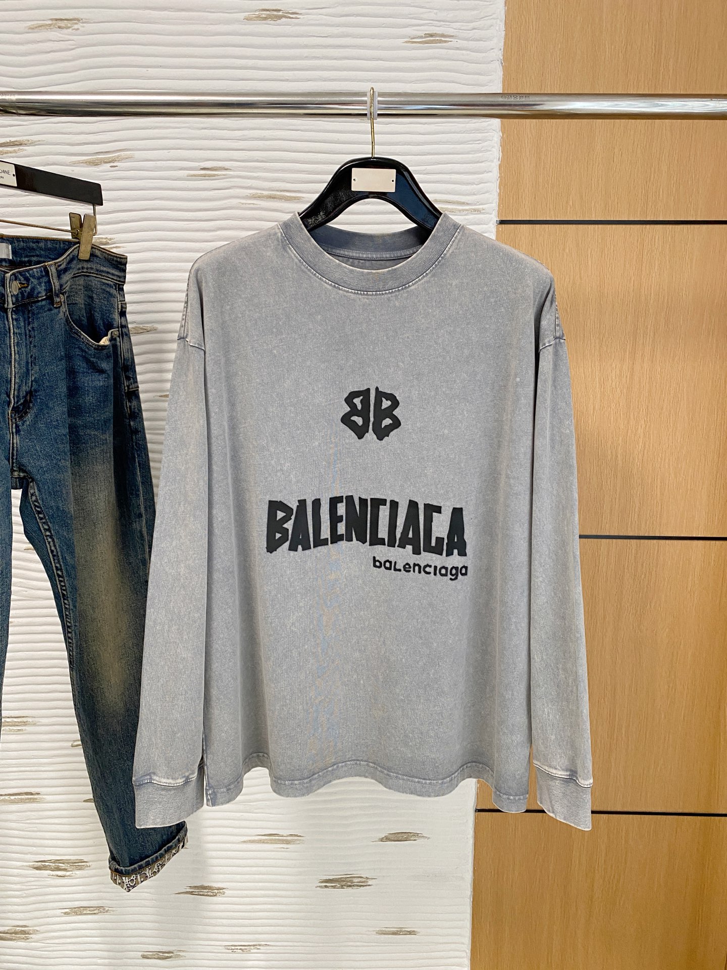 Balenciaga Couple Hoodie Cotton S-xl