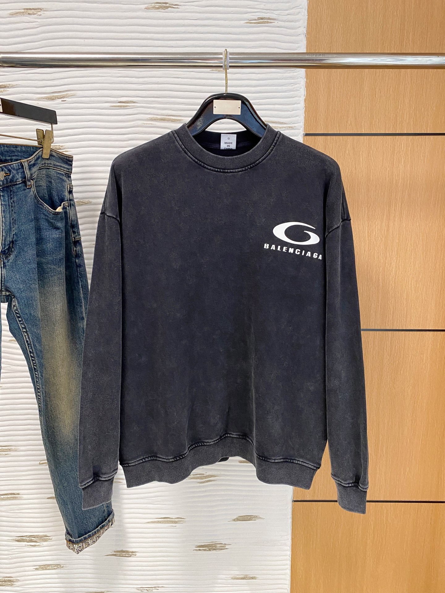 Balenciaga Couple Hoodie Cotton S-xl