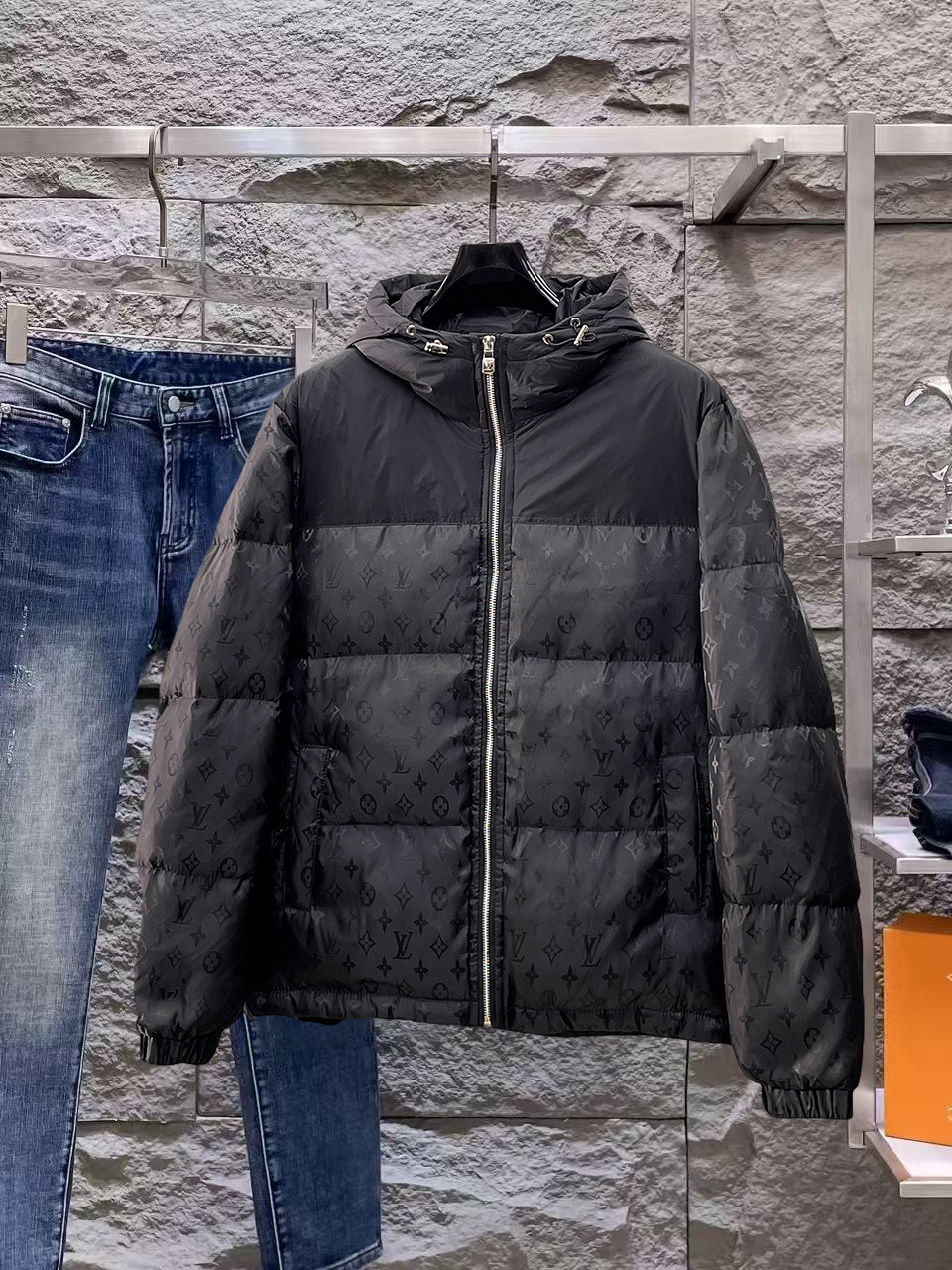 Louis Vuitton Couple Down Jacket Goose Down M-l-xl
