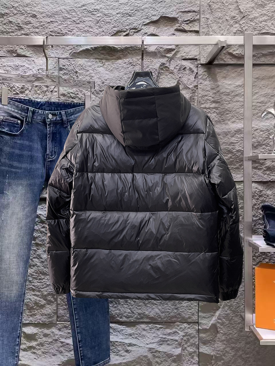 Prada Couple Down Jacket Goose Down M-l-xl