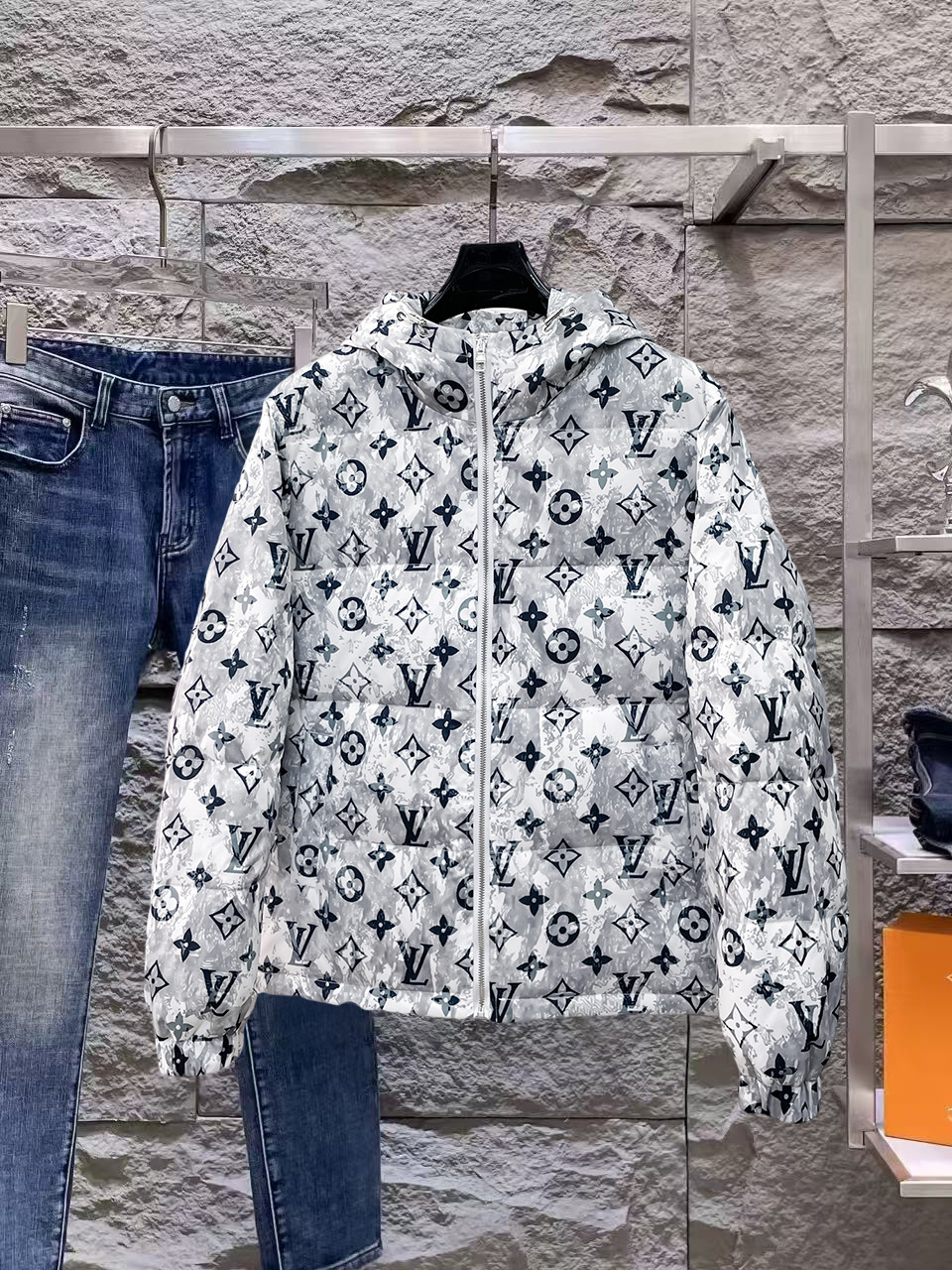 Louis Vuitton Couple Down Jacket Goose Down M-l-xl