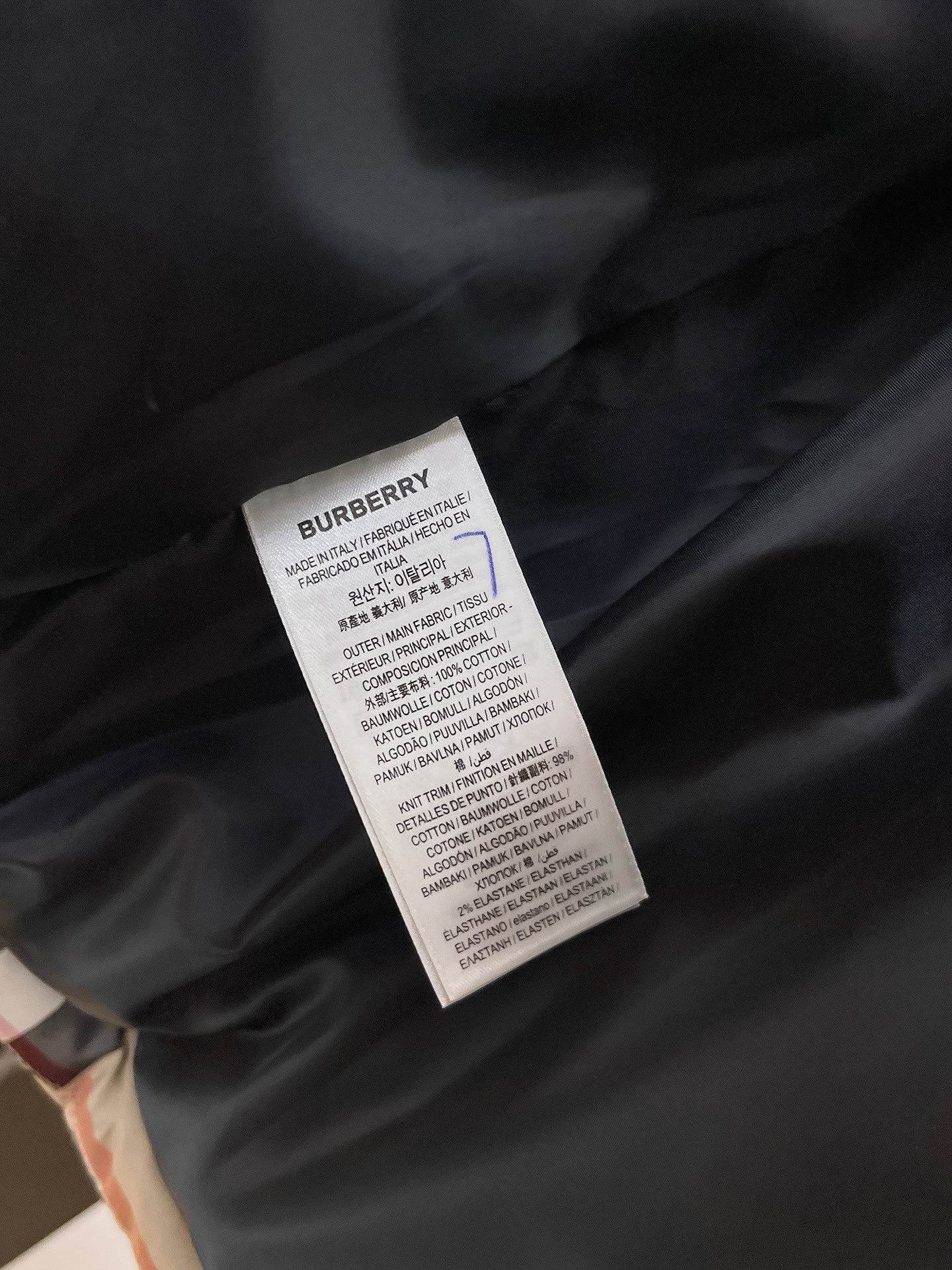 Burberry Couple Down Jacket Goose Down M-l-xl