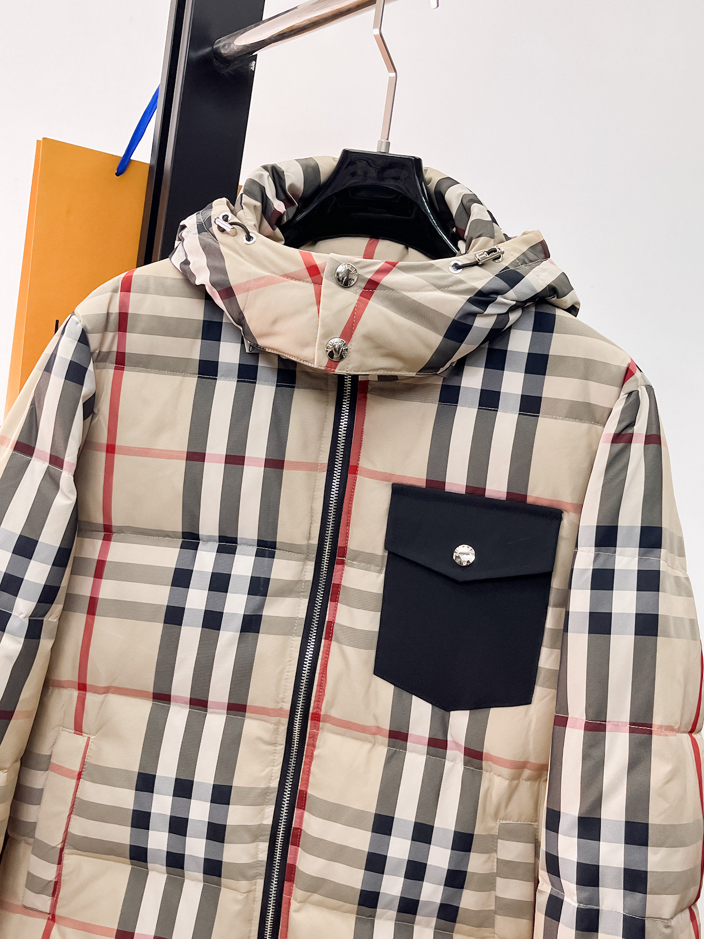 Burberry Couple Down Jacket Goose Down M-l-xl