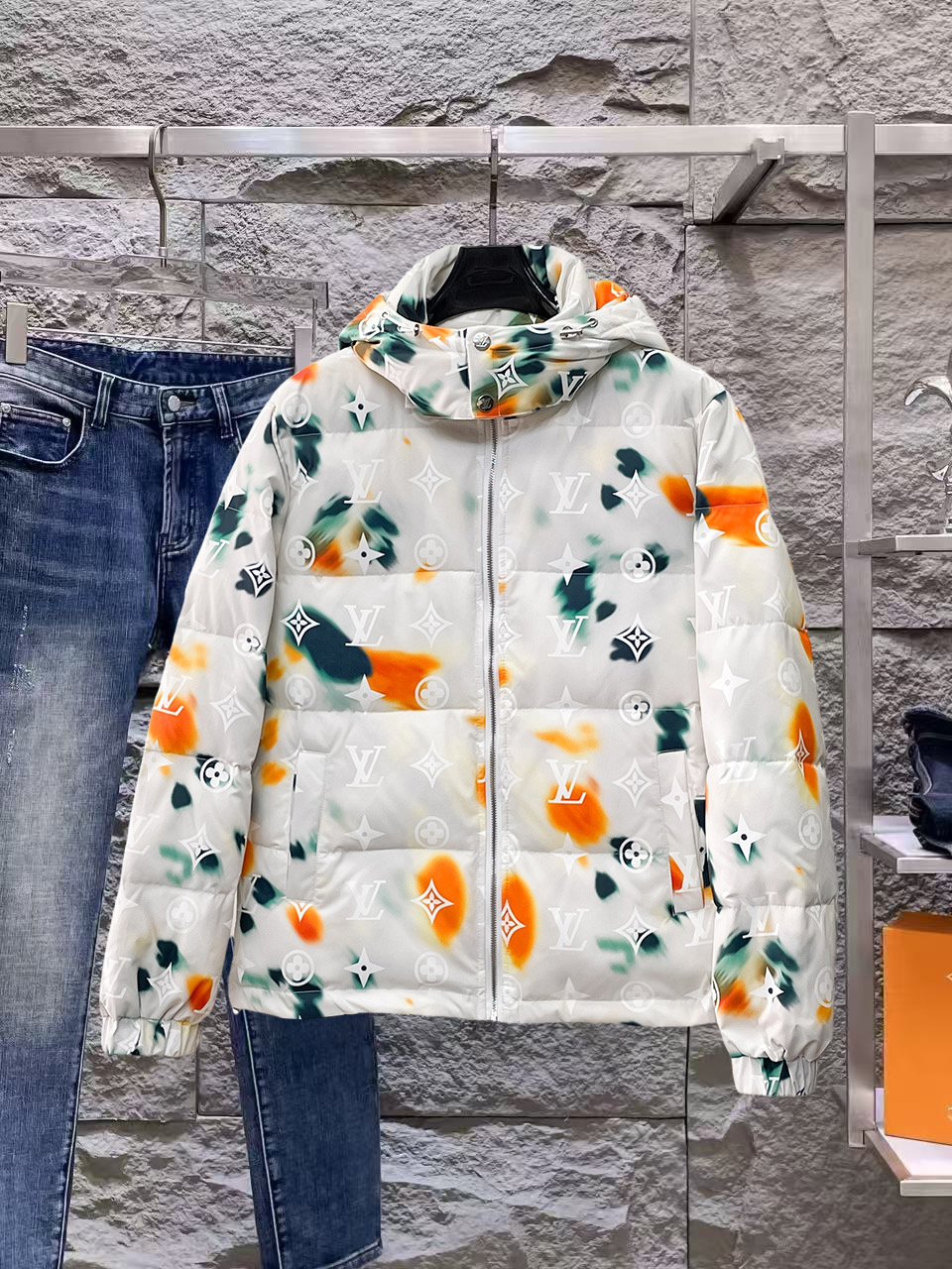 Louis Vuitton Couple Down Jacket Goose Down M-l-xl