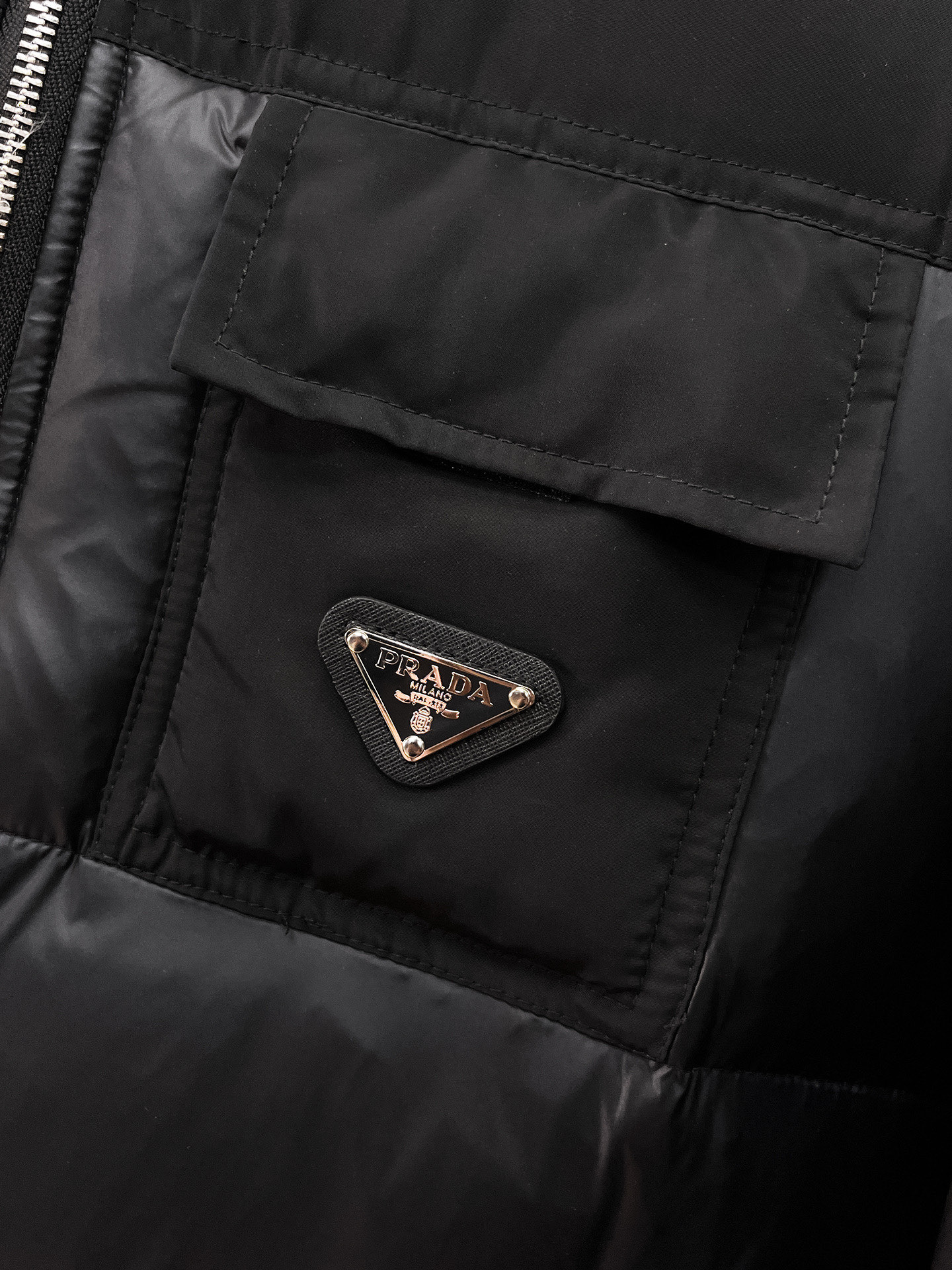 Prada Couple Down Jacket Goose Down M-l-xl