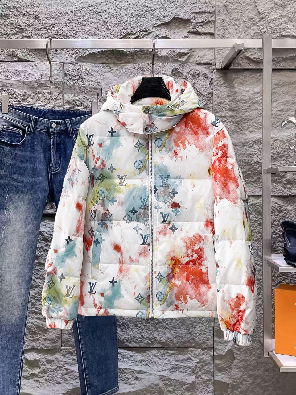 Louis Vuitton Couple Down Jacket Goose Down M-l-xl