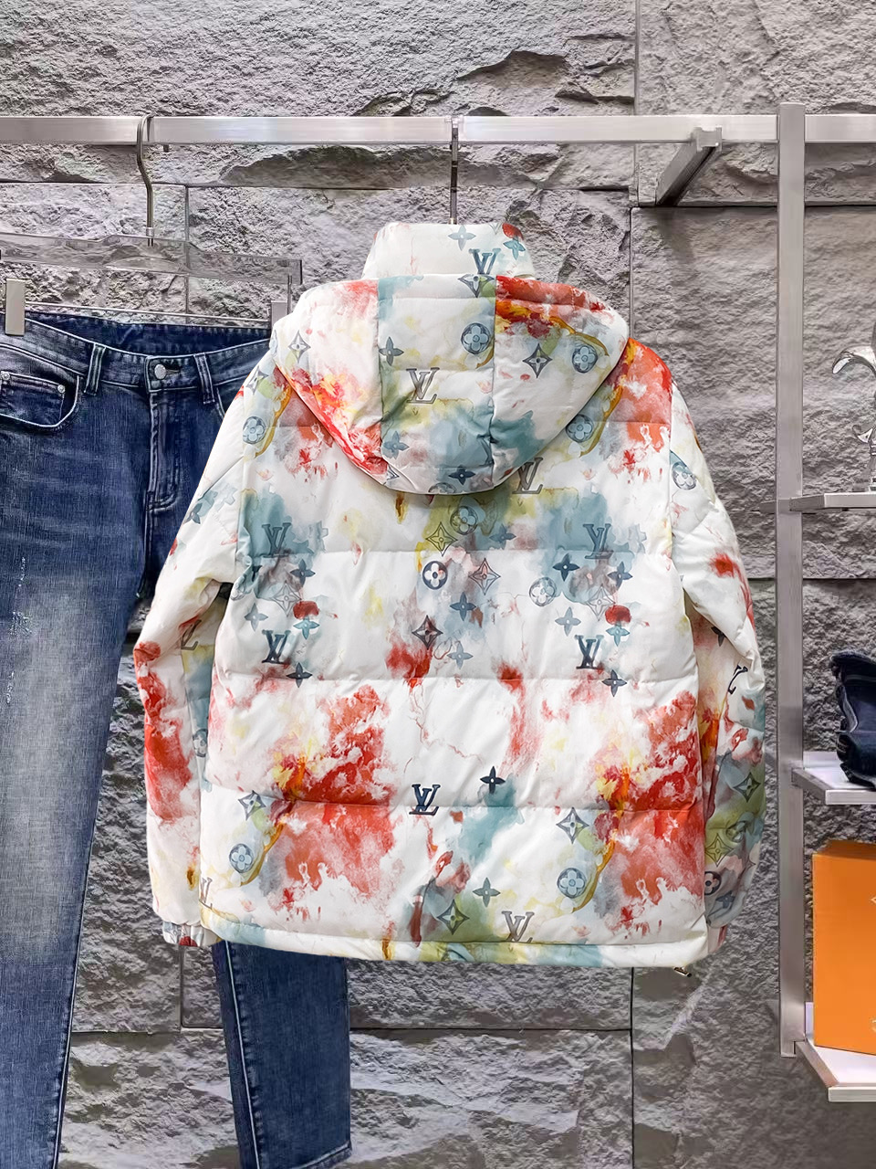 Louis Vuitton Couple Down Jacket Goose Down M-l-xl