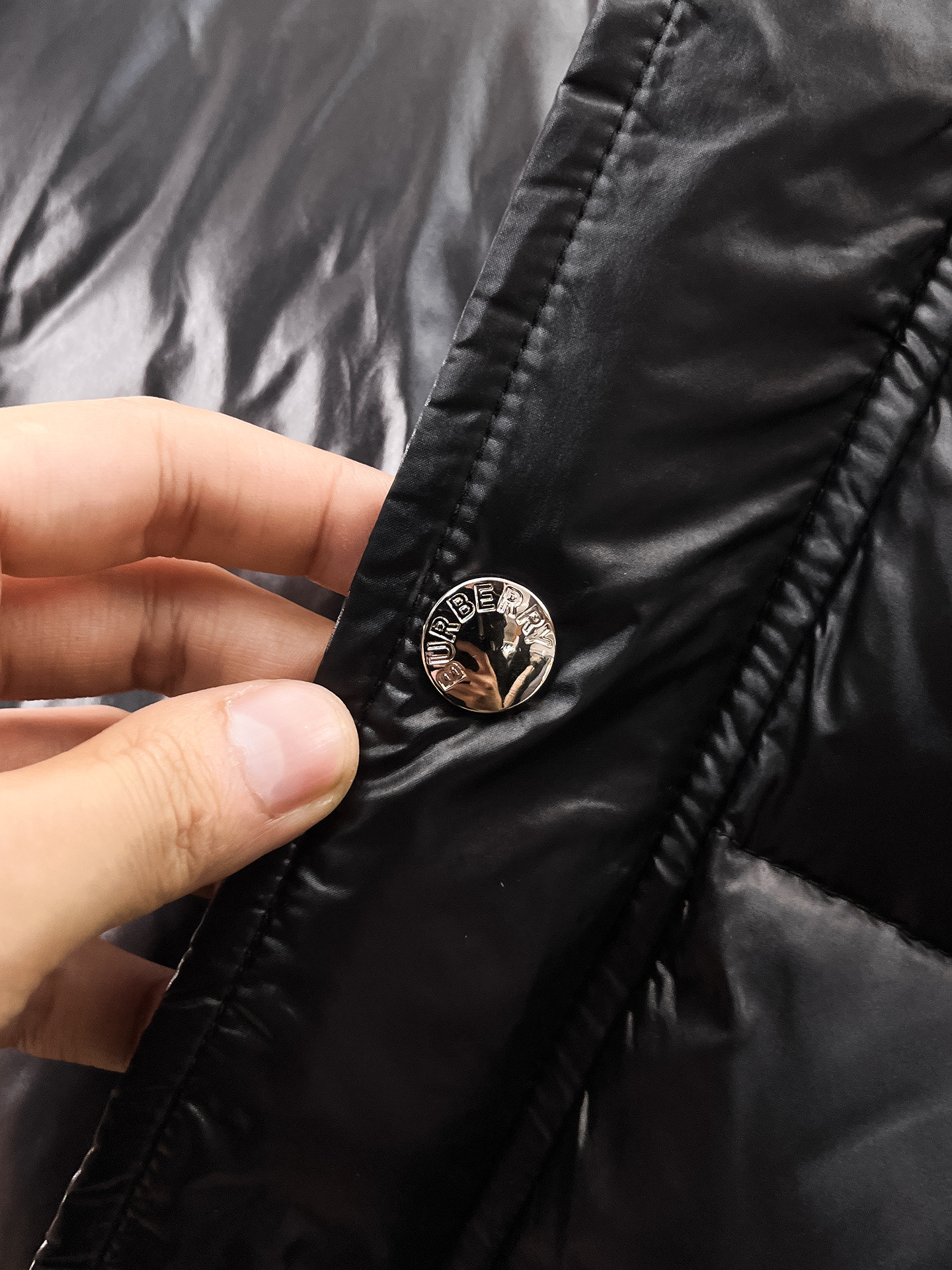 Burberry Couple Down Jacket Goose Down M-l-xl