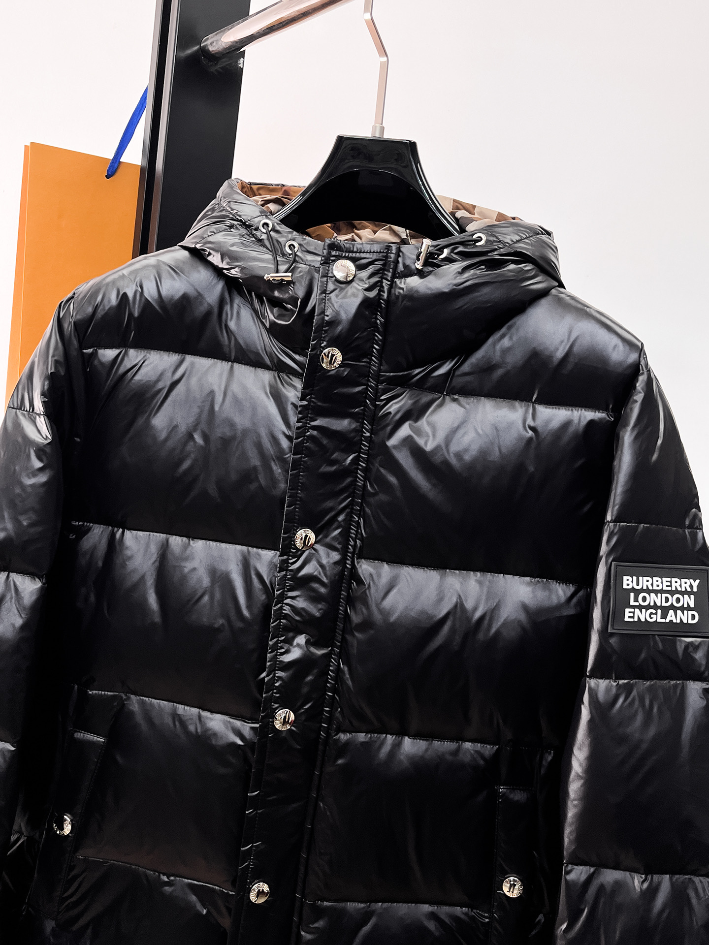 Burberry Couple Down Jacket Goose Down M-l-xl