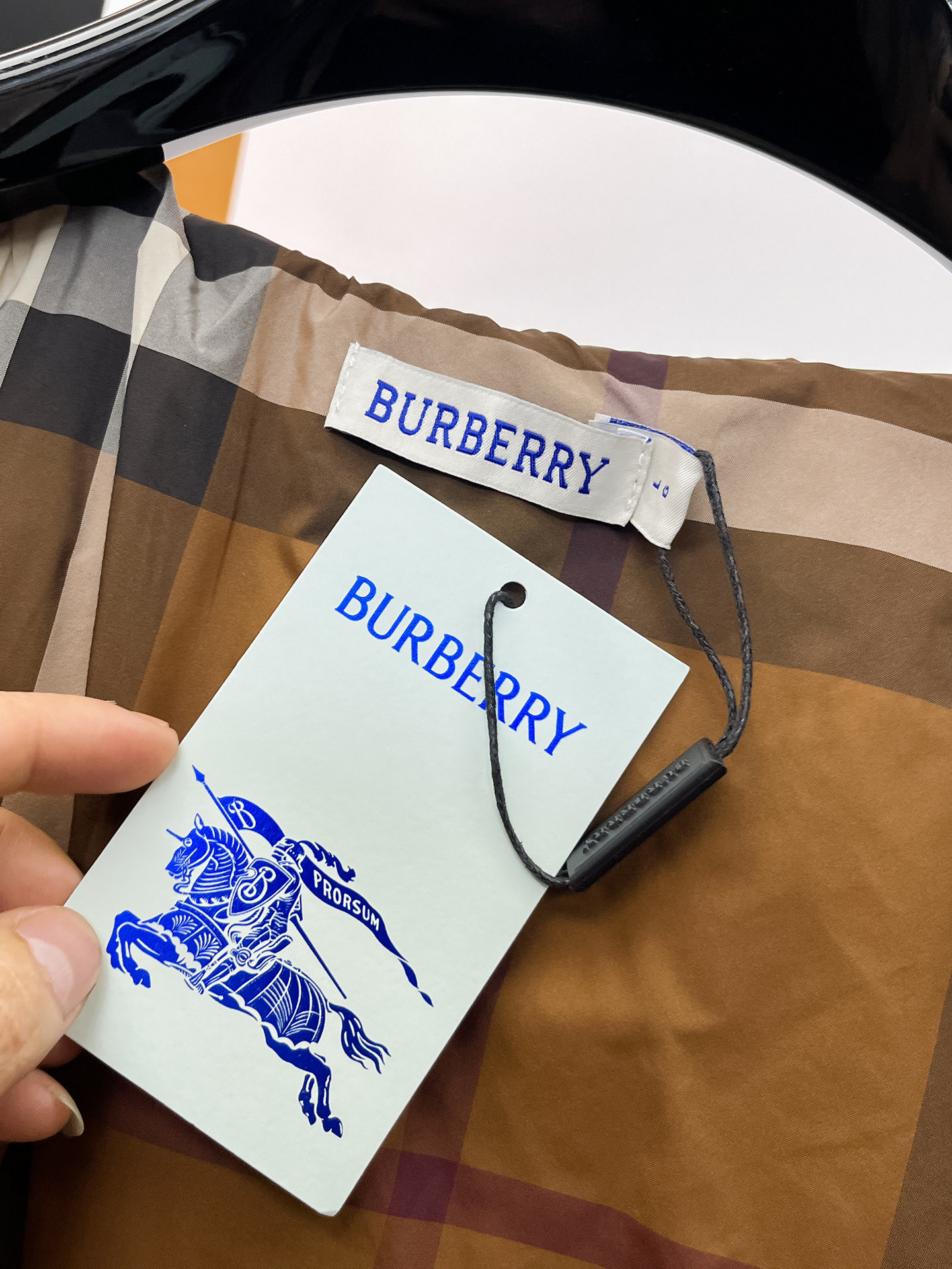 Burberry Couple Down Jacket Goose Down M-l-xl