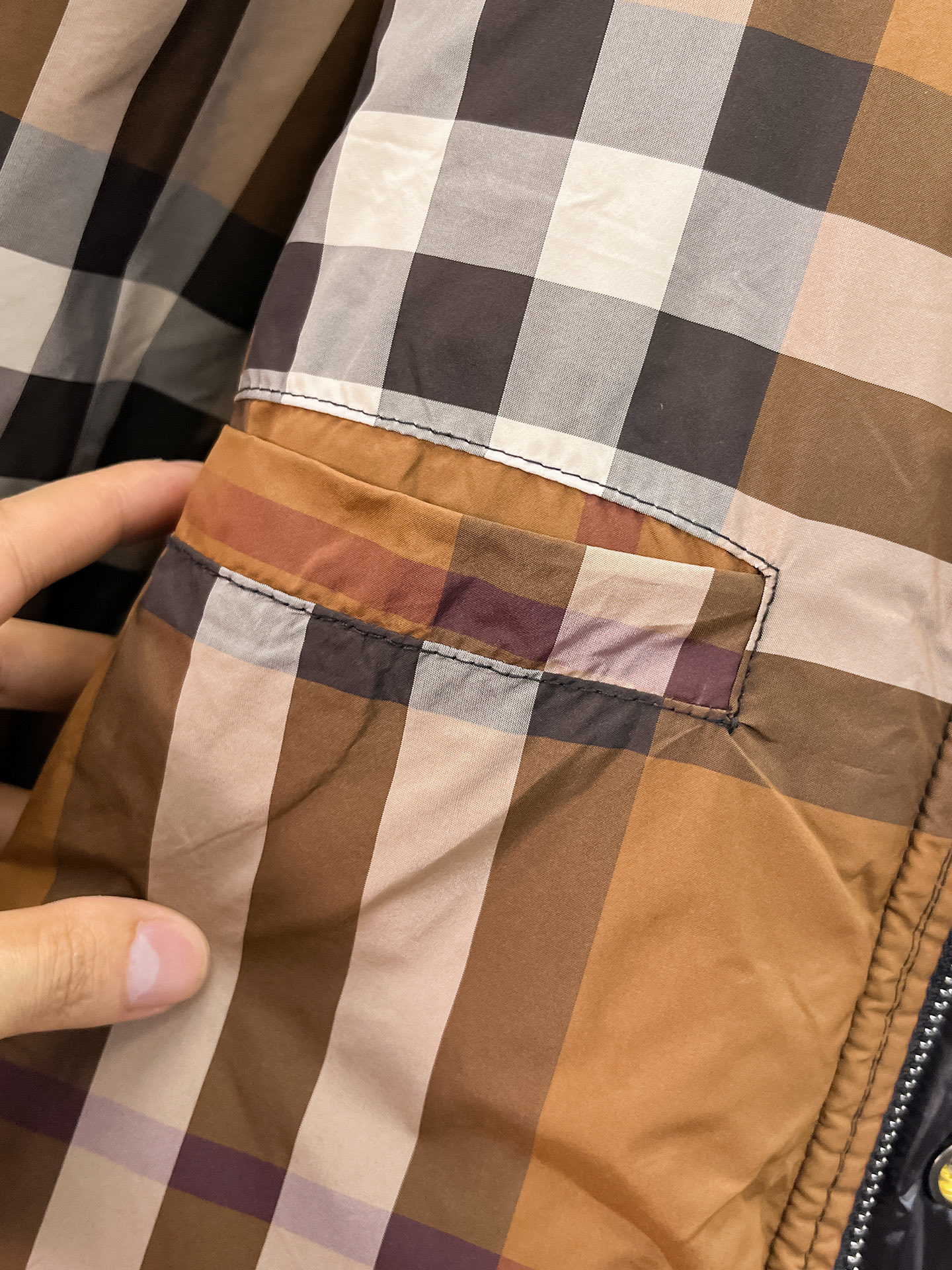 Burberry Couple Down Jacket Goose Down M-l-xl