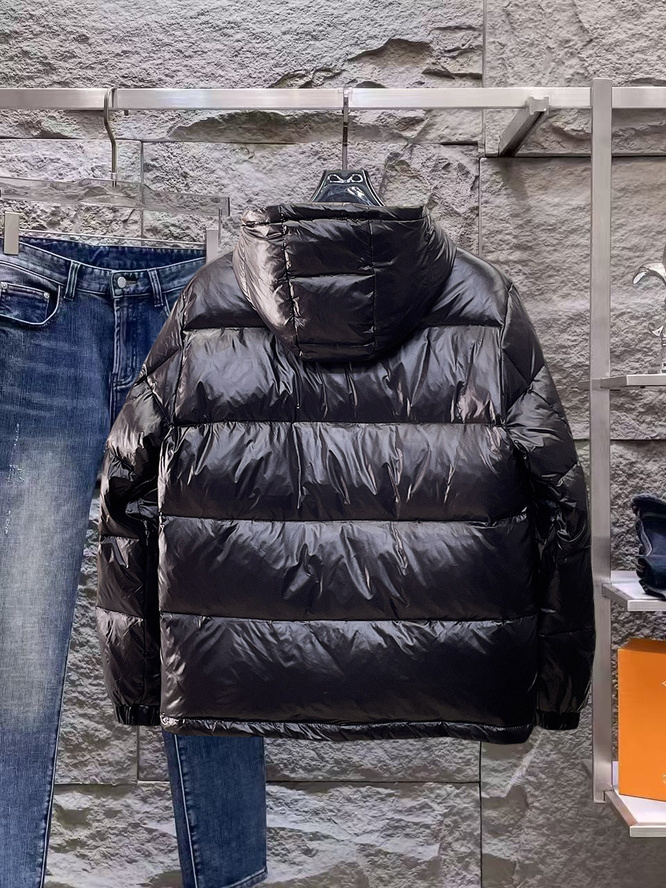 Burberry Couple Down Jacket Goose Down M-l-xl