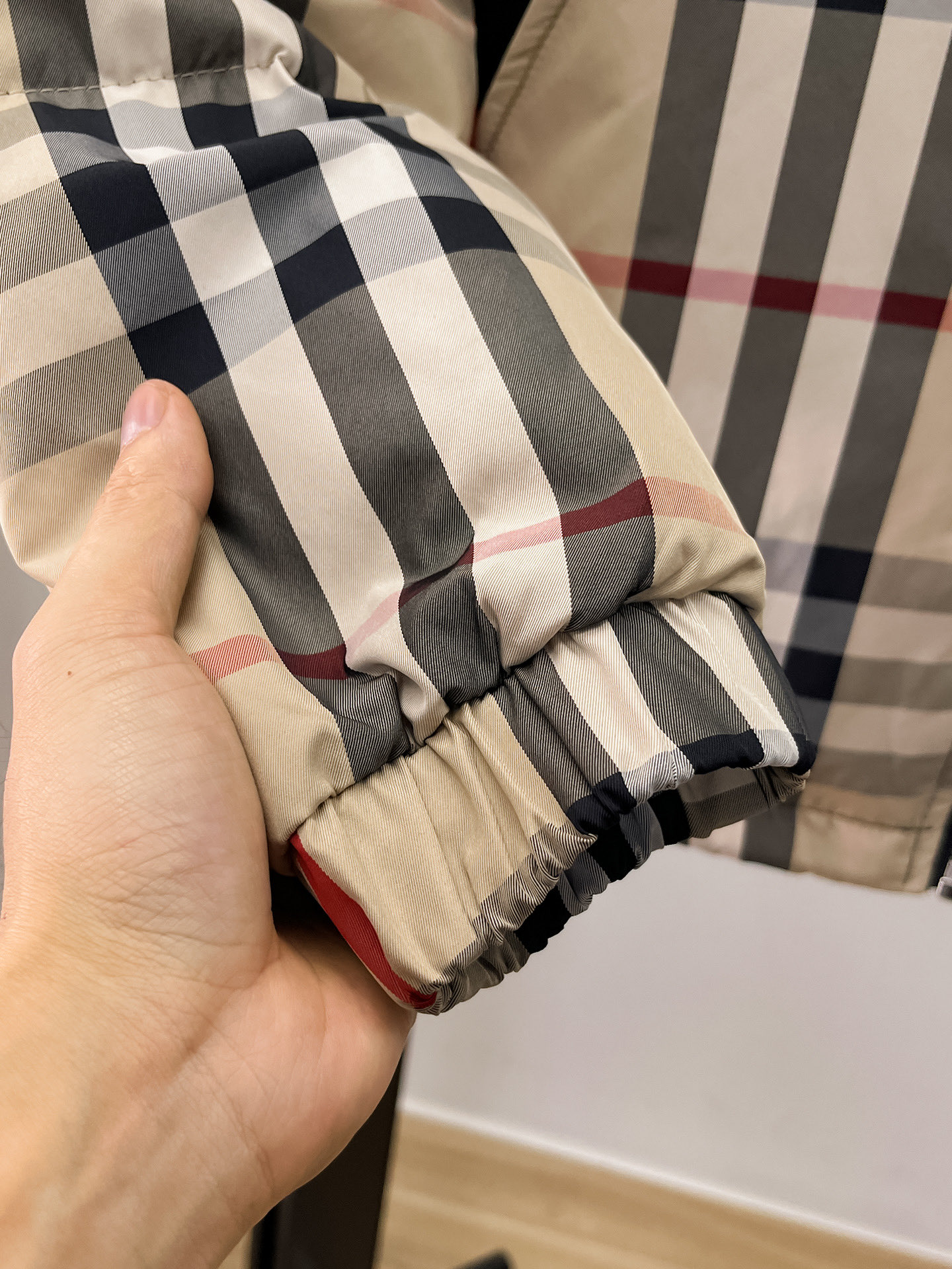 Burberry Couple Down Jacket Goose Down M-l-xl