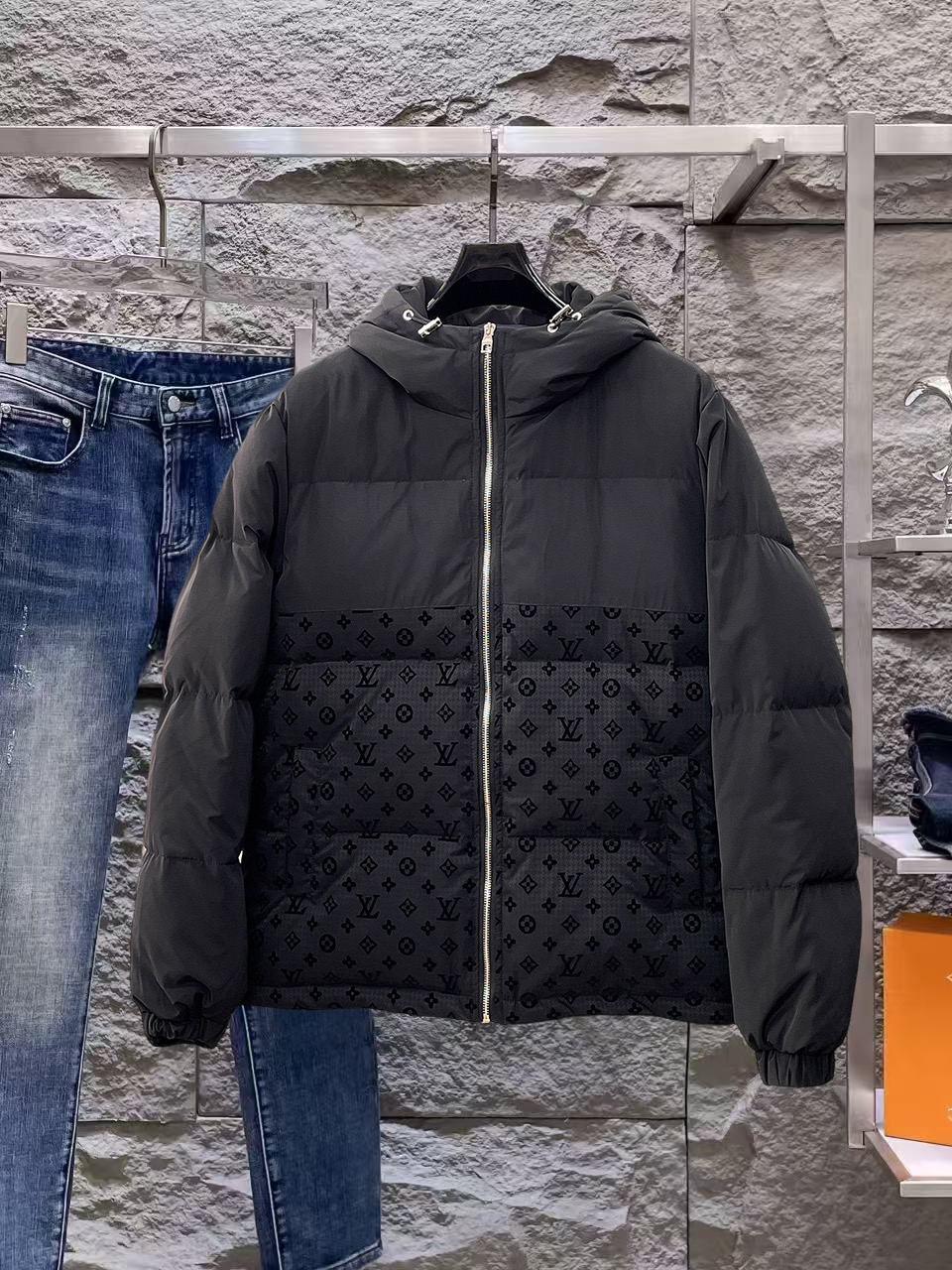 Louis Vuitton Couple Down Jacket Goose Down M-l-xl
