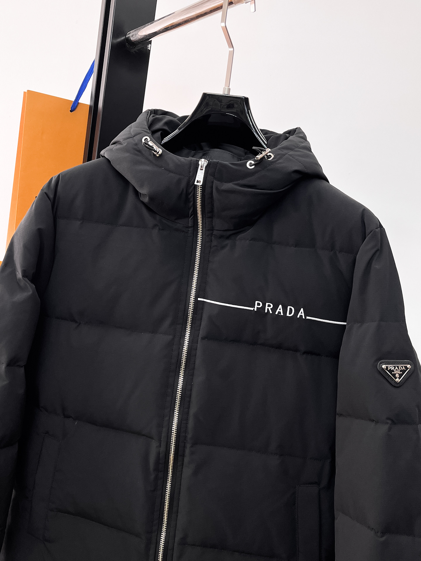 Prada Couple Down Jacket Goose Down M-l-xl