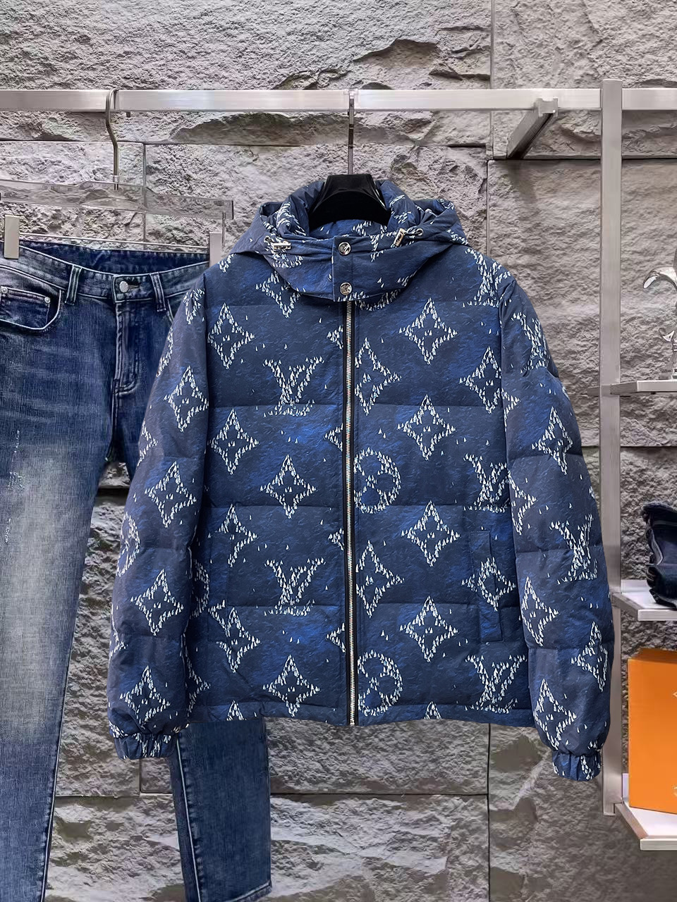 Louis Vuitton Couple Down Jacket Goose Down M-l-xl