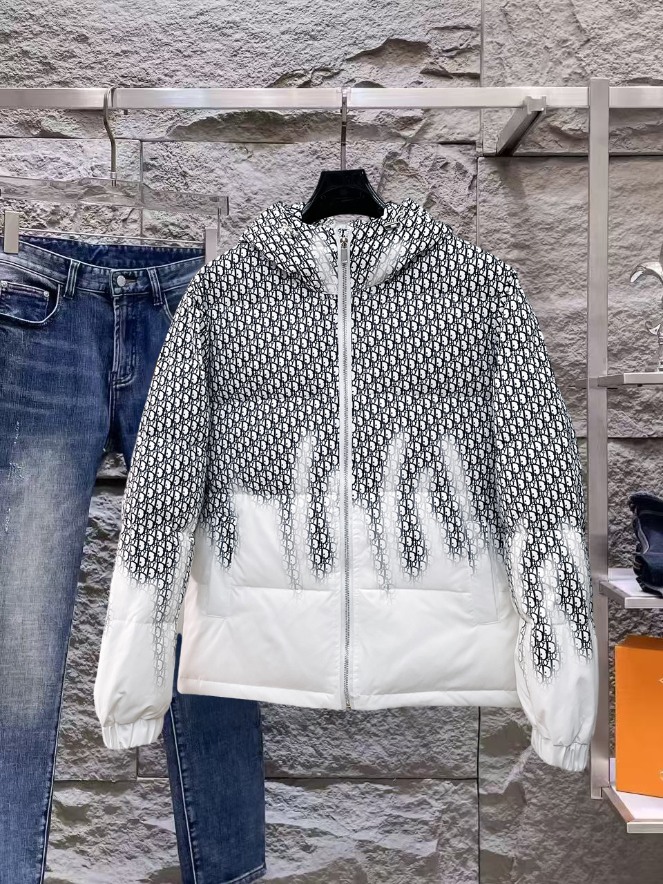 Dior Couple Down Jacket Goose Down M-l-xl