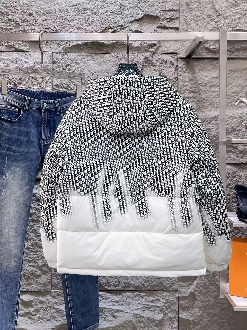 Dior Couple Down Jacket Goose Down M-l-xl