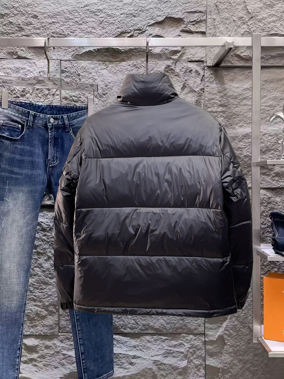 Prada Couple Down Jacket Goose Down M-l-xl