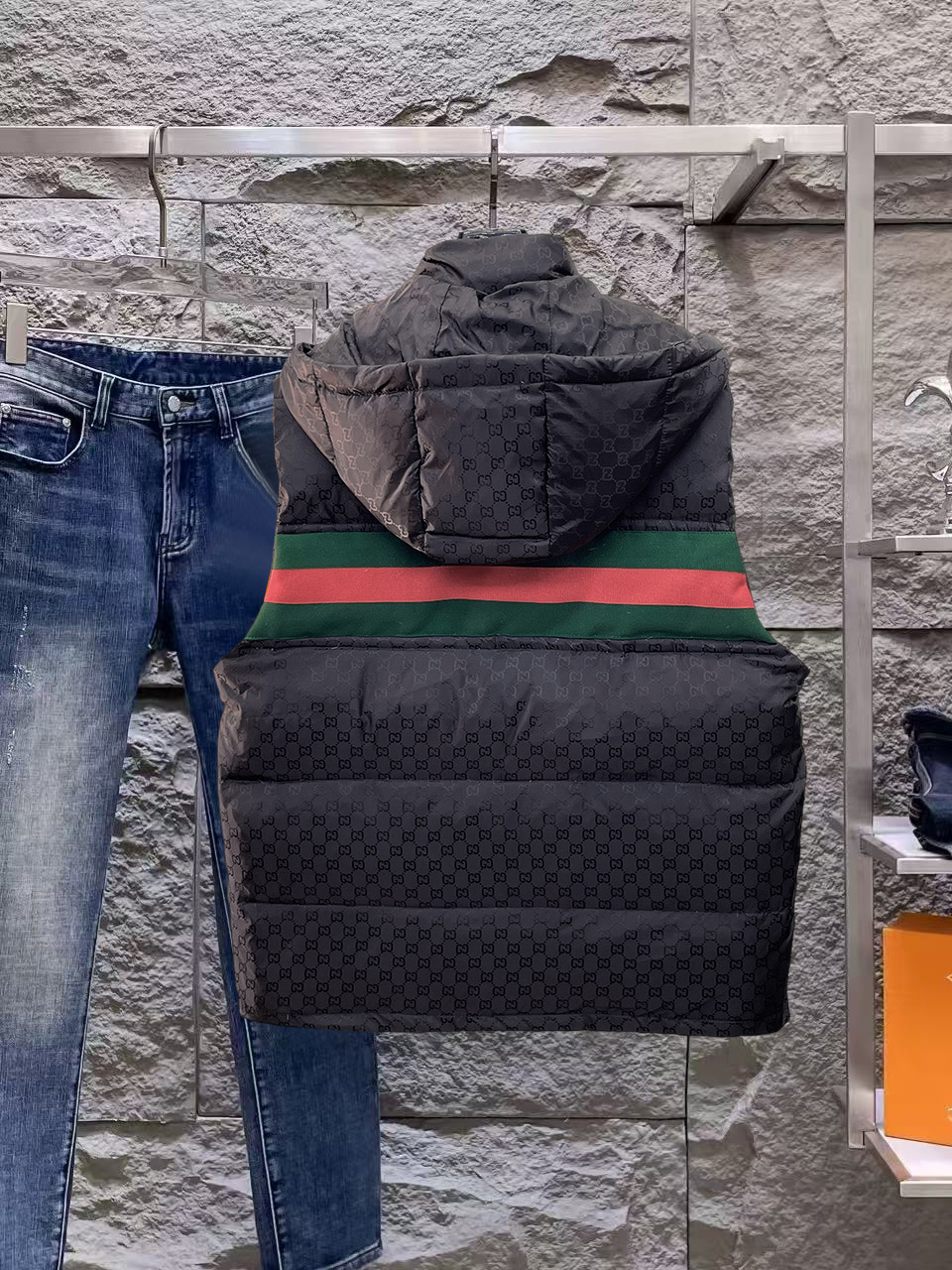 Gucci Couple Down Jacket Goose Down M-l-xl
