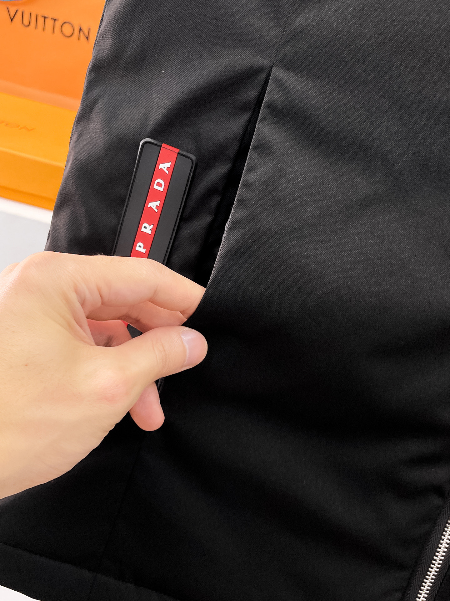 Prada Couple Down Jacket Goose Down M-l-xl