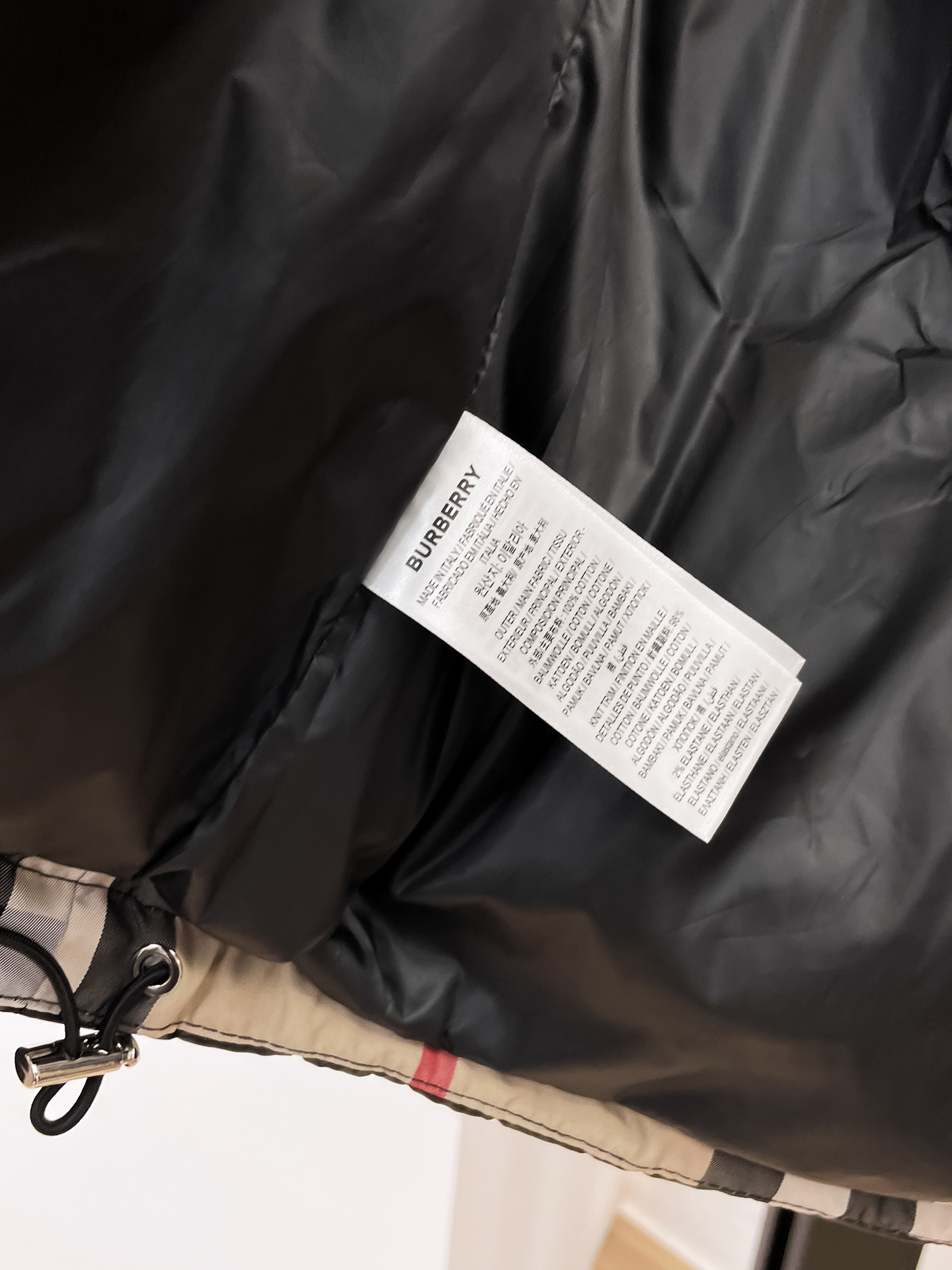 Burberry Couple Down Jacket Goose Down M-l-xl