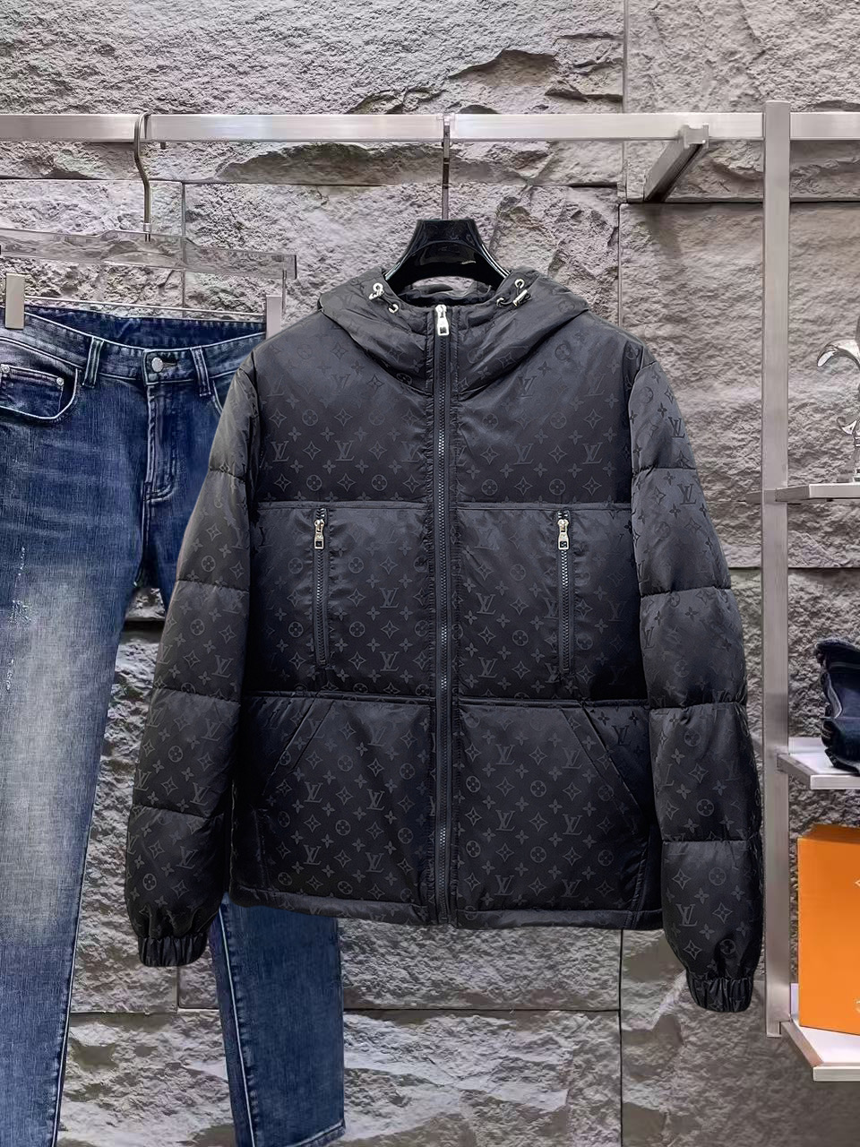 Louis Vuitton Couple Down Jacket Goose Down M-l-xl