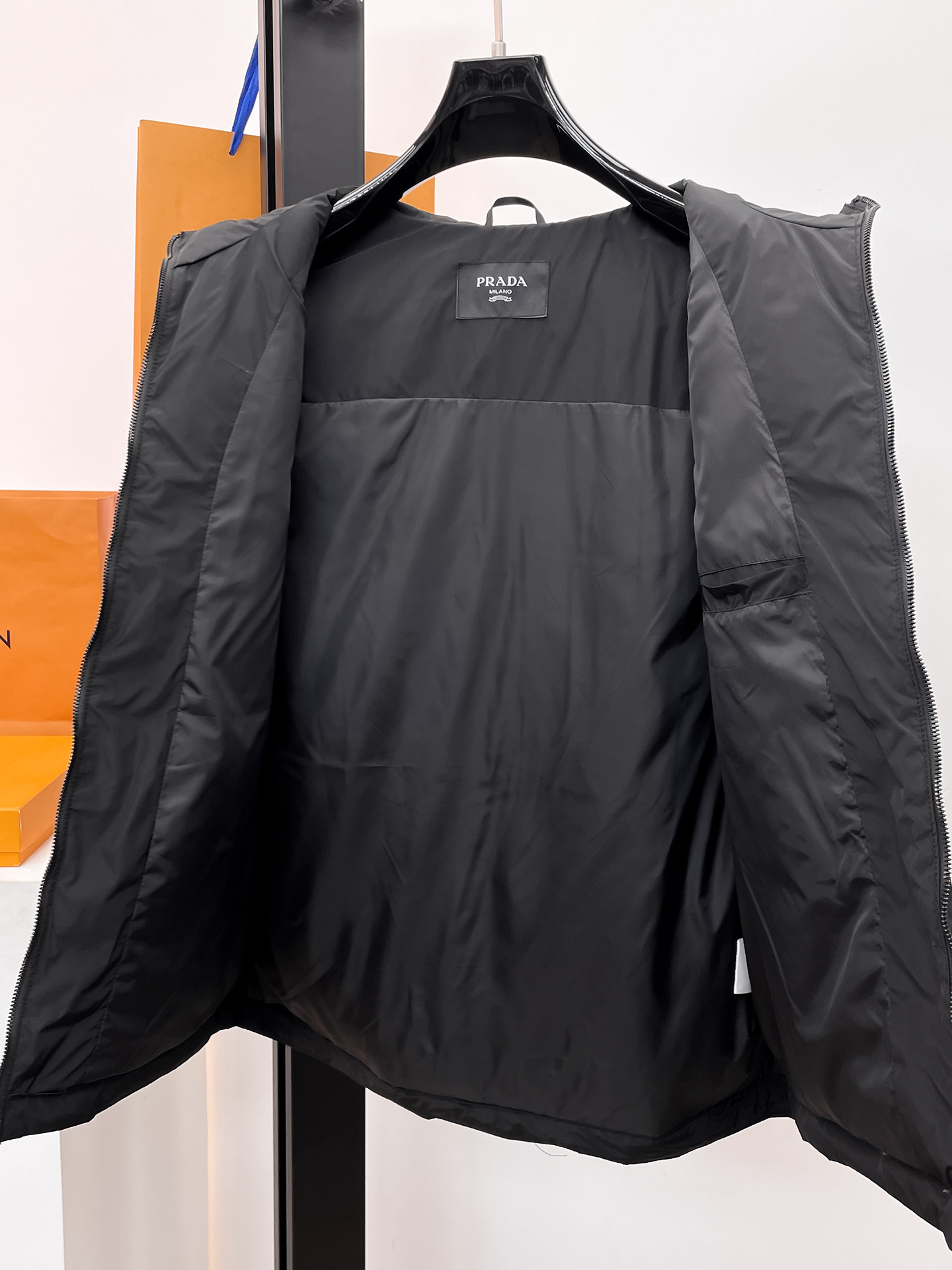 Prada Couple Down Jacket Goose Down M-l-xl