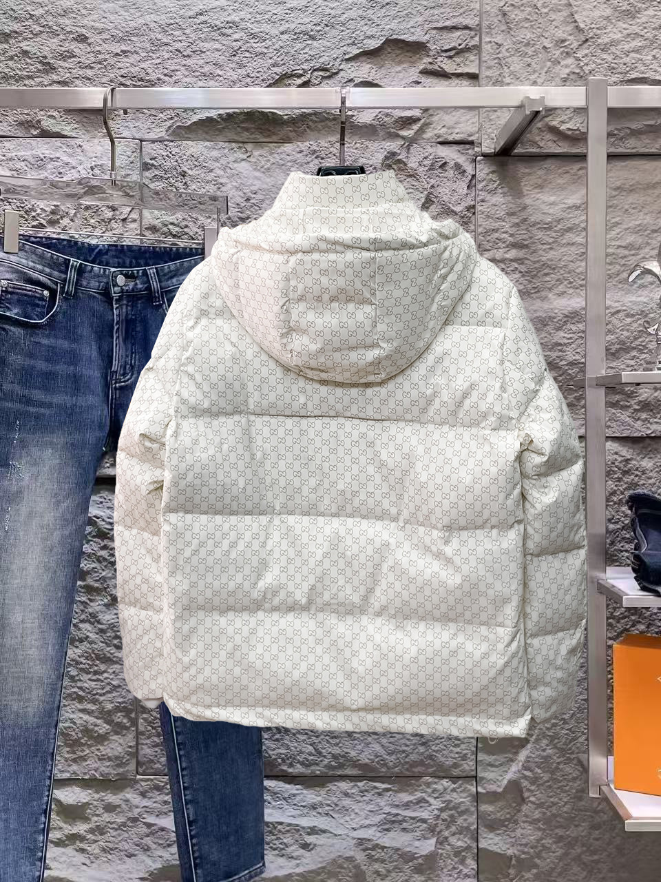 Gucci Couple Down Jacket Goose Down M-l-xl