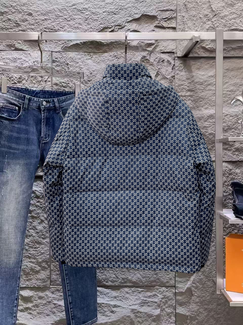 Gucci Couple Down Jacket Goose Down M-l-xl