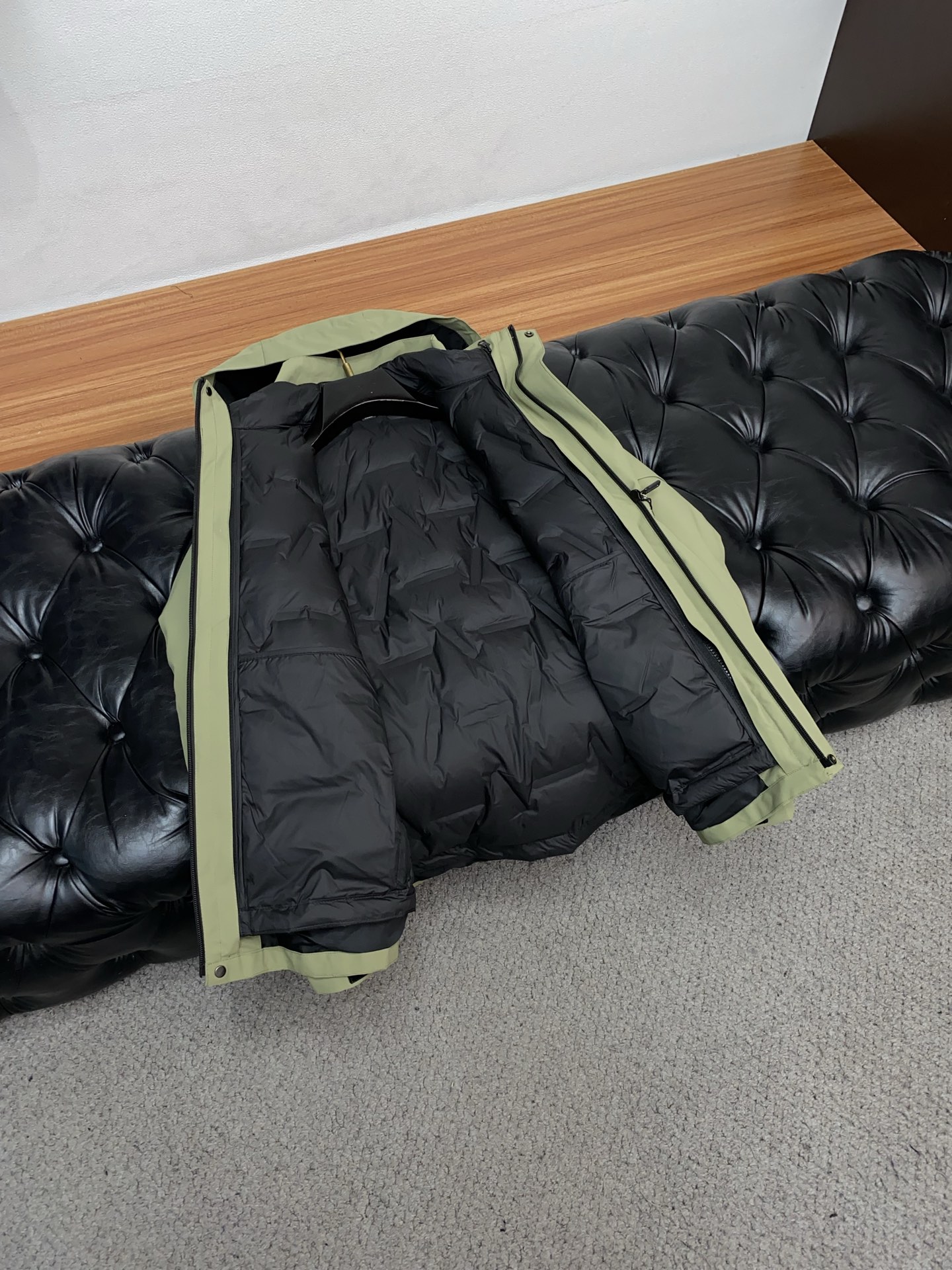 Arcteryx Male Down Jacket White Duck Down Hooded S-l-xl