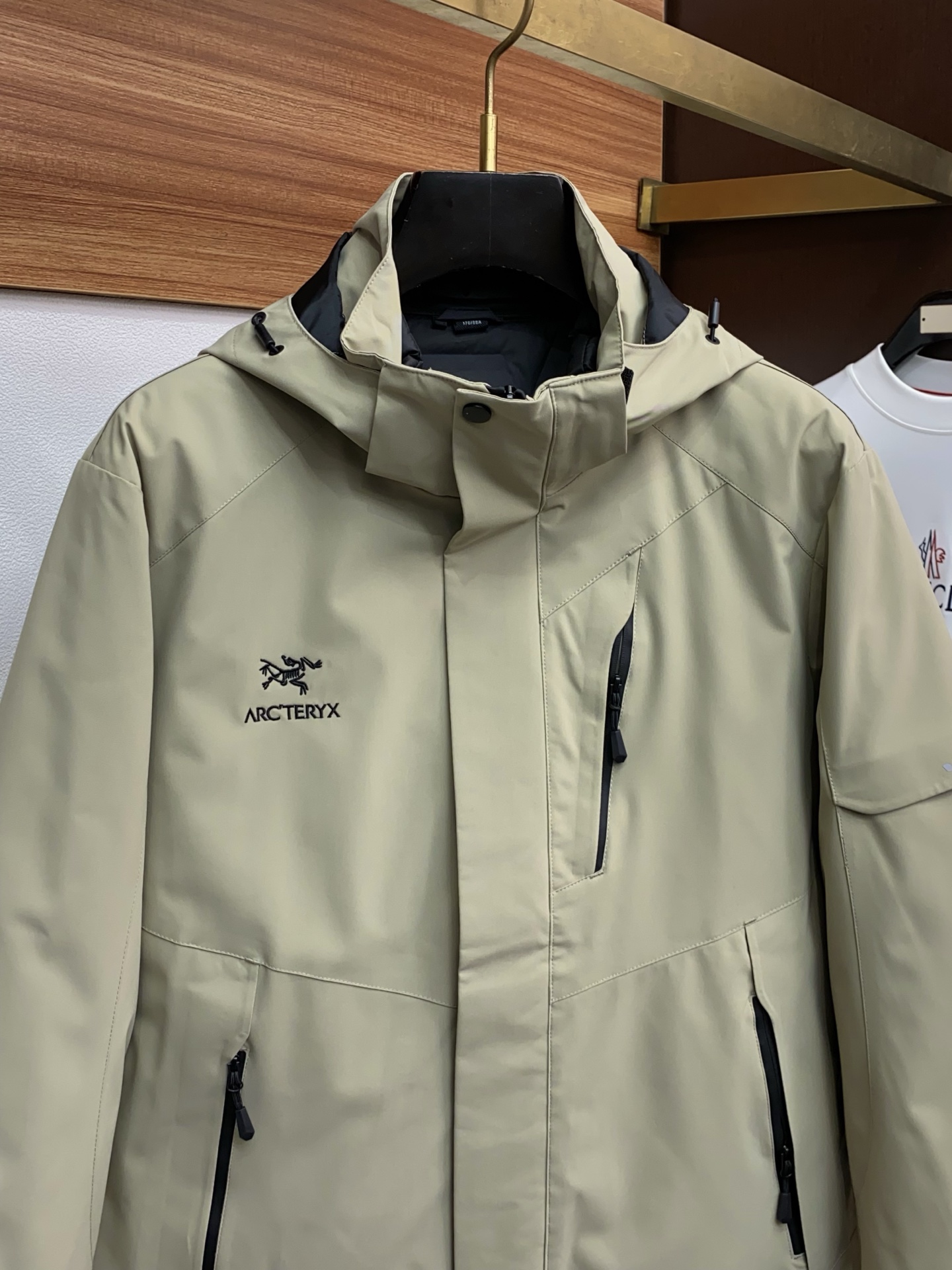 Arcteryx Male Down Jacket White Duck Down Hooded S-l-xl