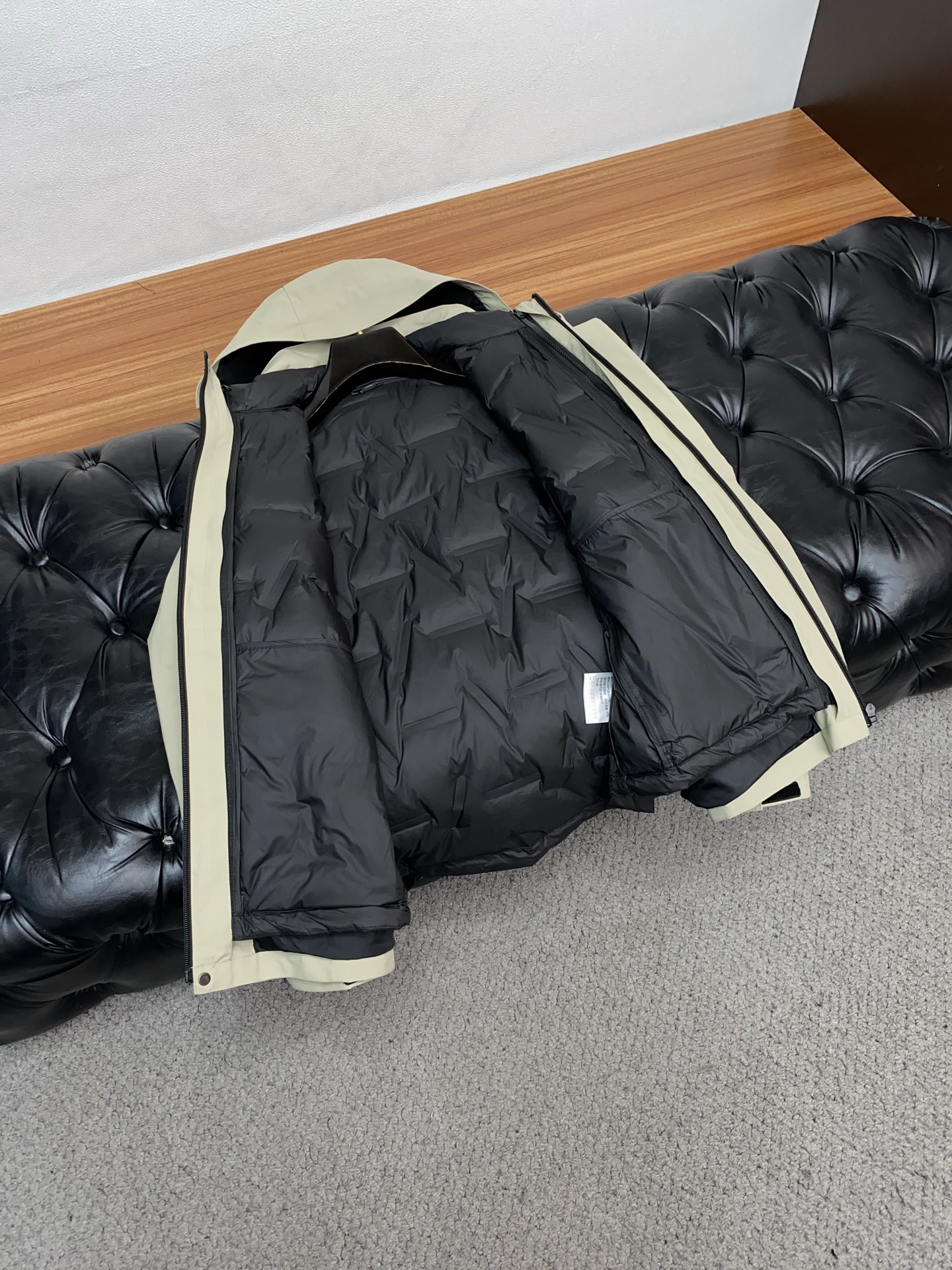 Arcteryx Male Down Jacket White Duck Down Hooded S-l-xl