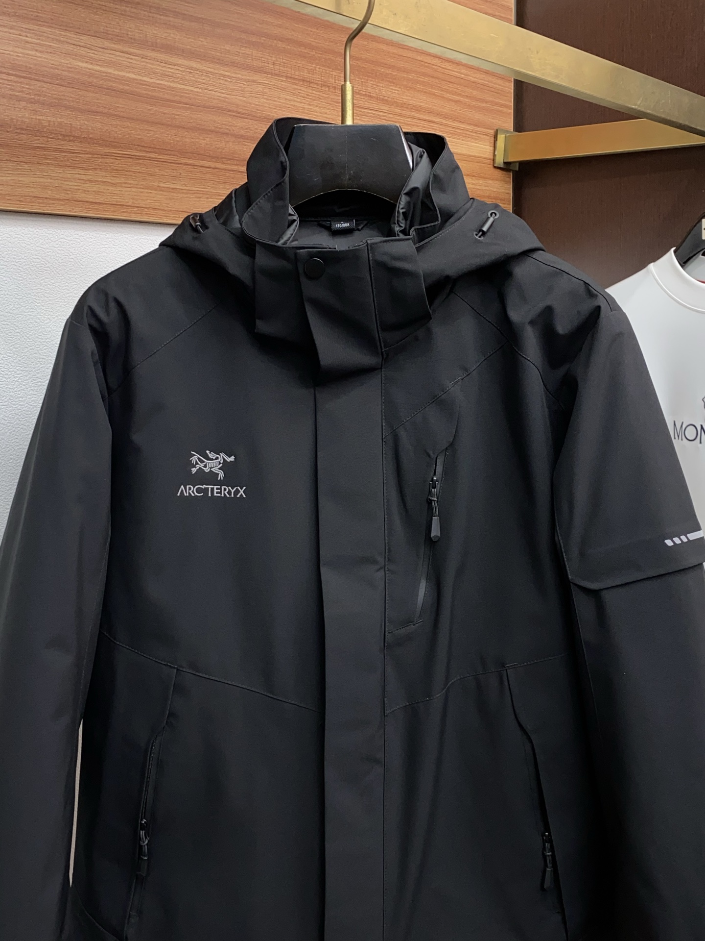 Arcteryx Male Down Jacket White Duck Down Hooded S-l-xl