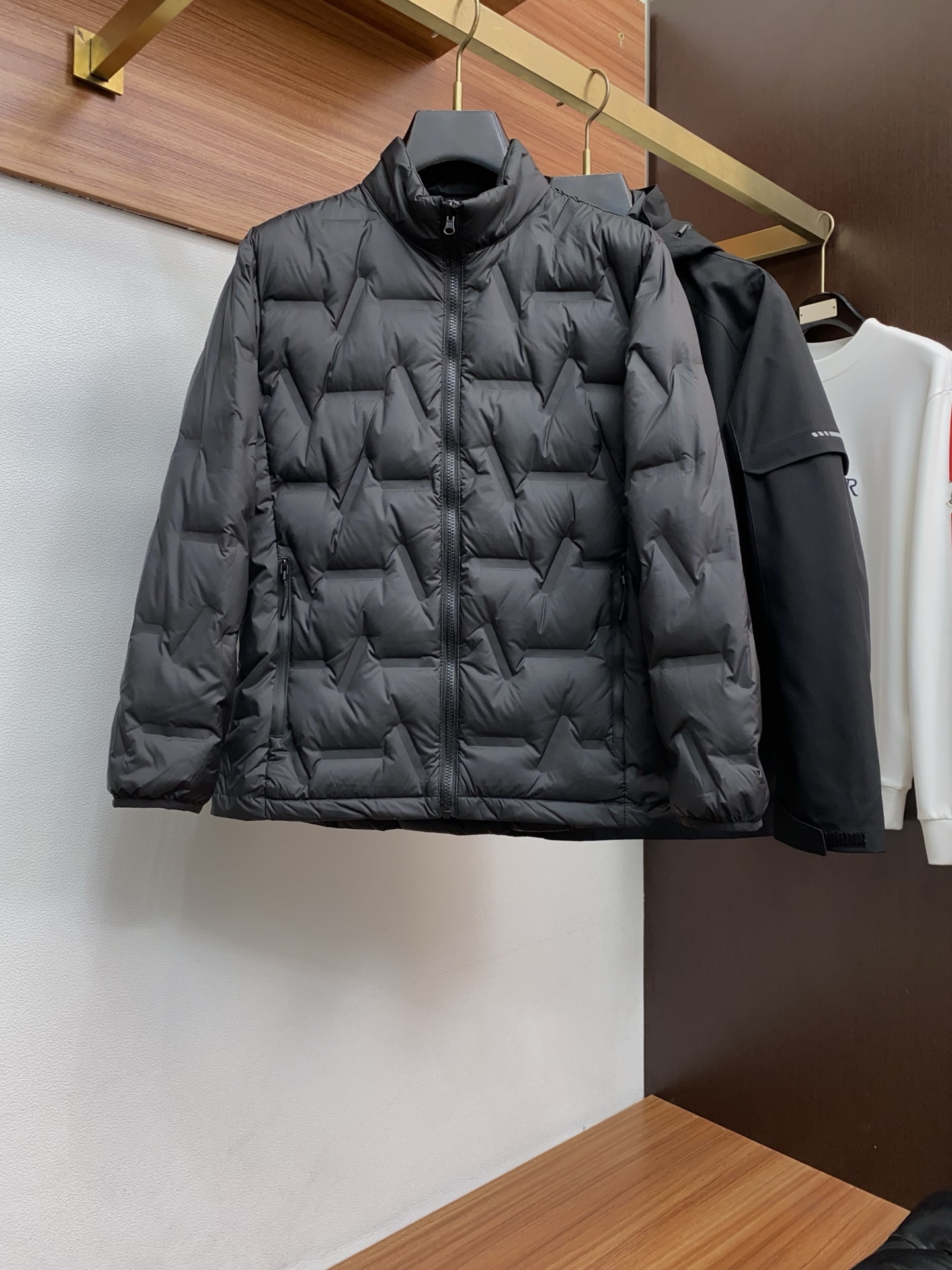 Arcteryx Male Down Jacket White Duck Down Hooded S-l-xl