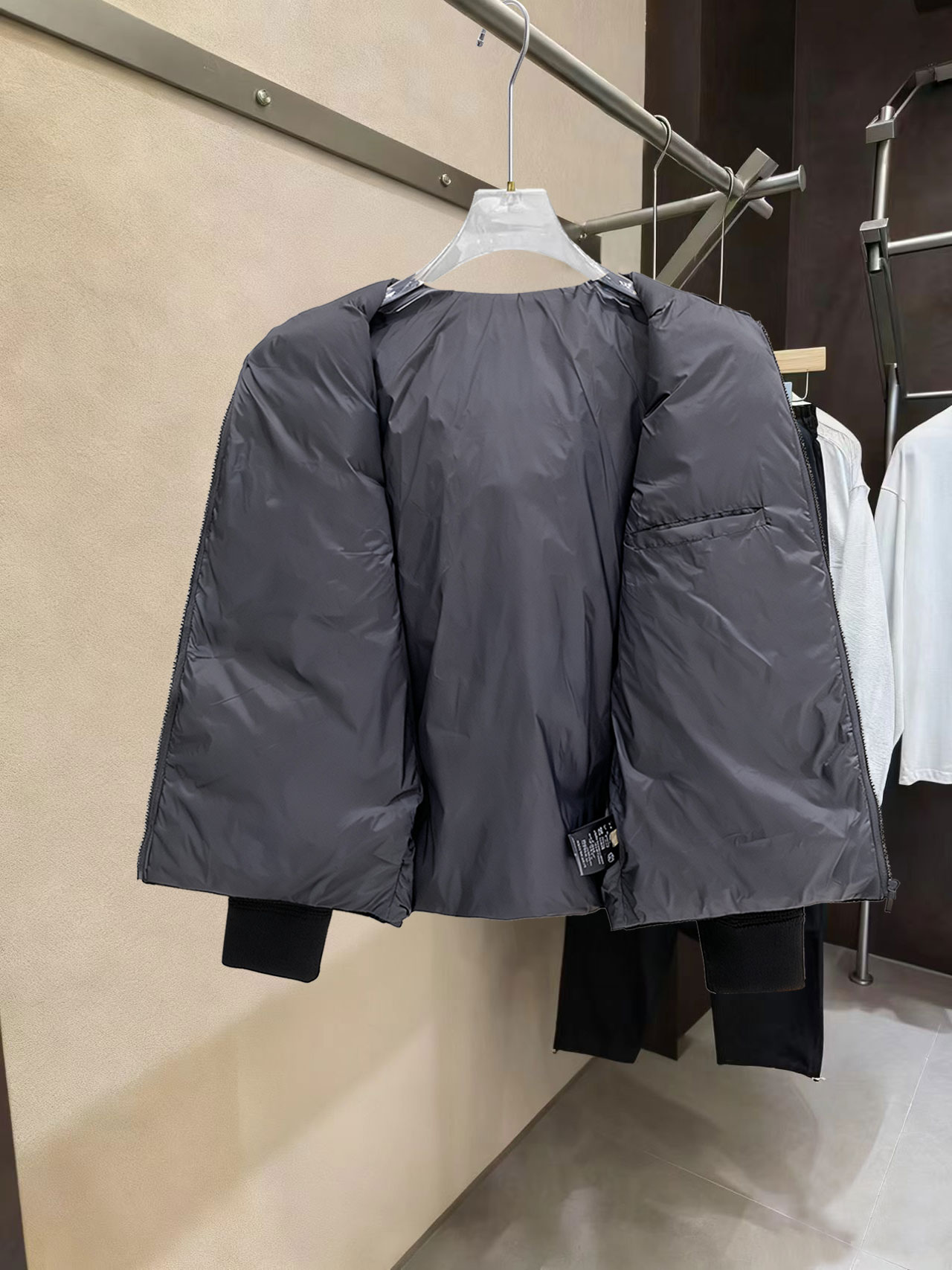 Thom Browne Down Jacket Knitted Slim Fit M-xl